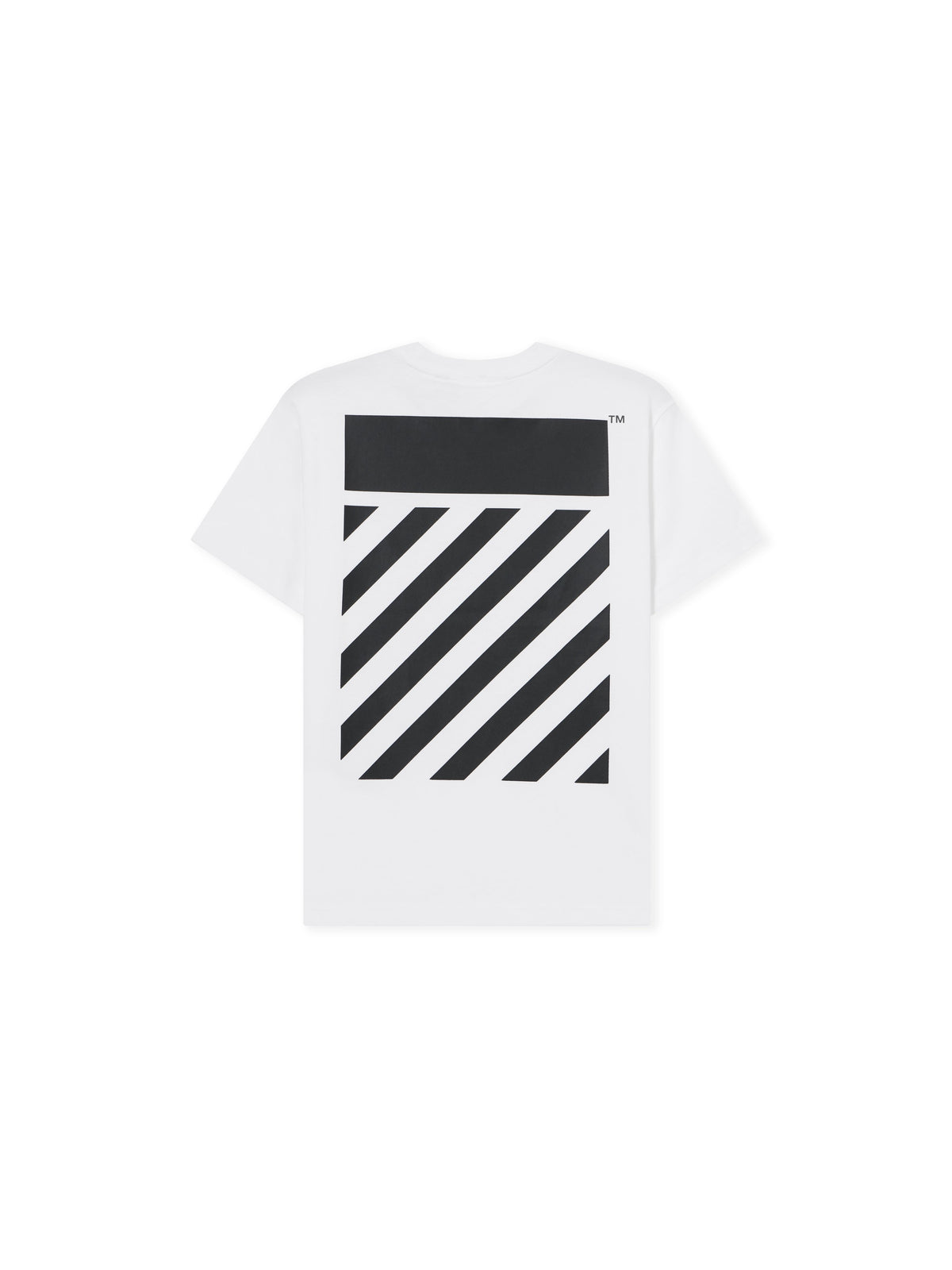 LAB L/AB Diagonal T-Shirt White 25OLFJB10F