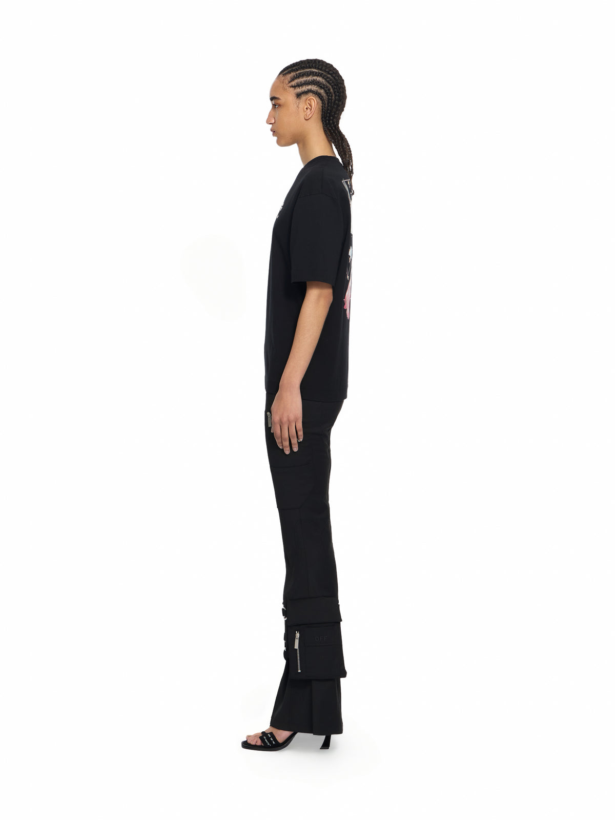 OFF WHITE Dream Arrow Skate T-shirt Black Mayfly 29A00302T