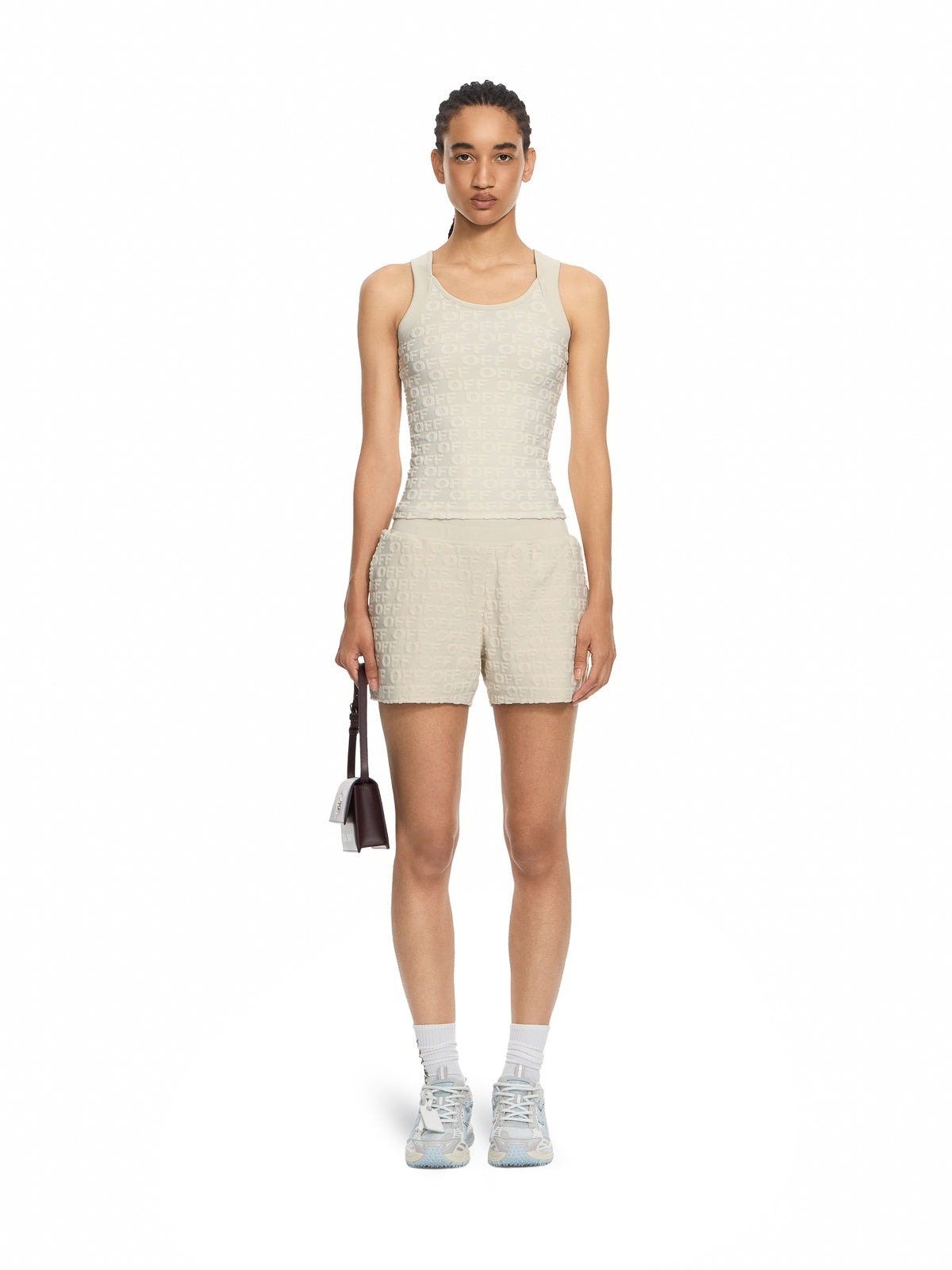OFF WHITE Terry Off Tank Top Beige-No Color 29A00710T