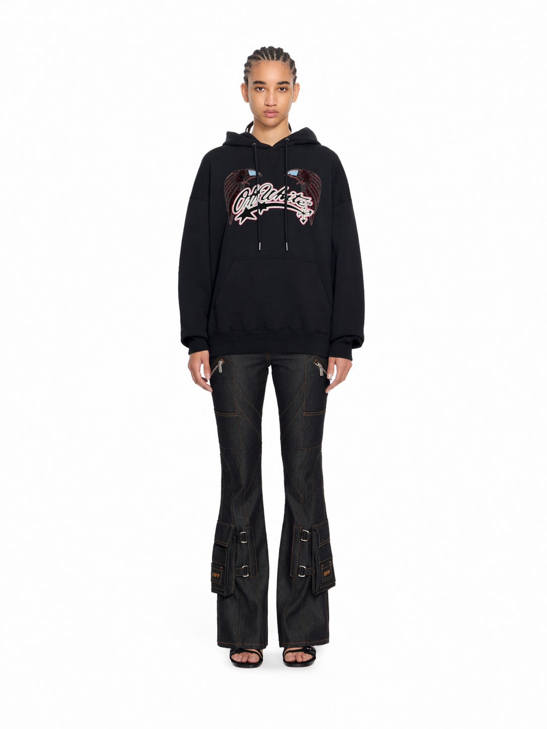Swarovski Double Eagle Raglan Hoodie