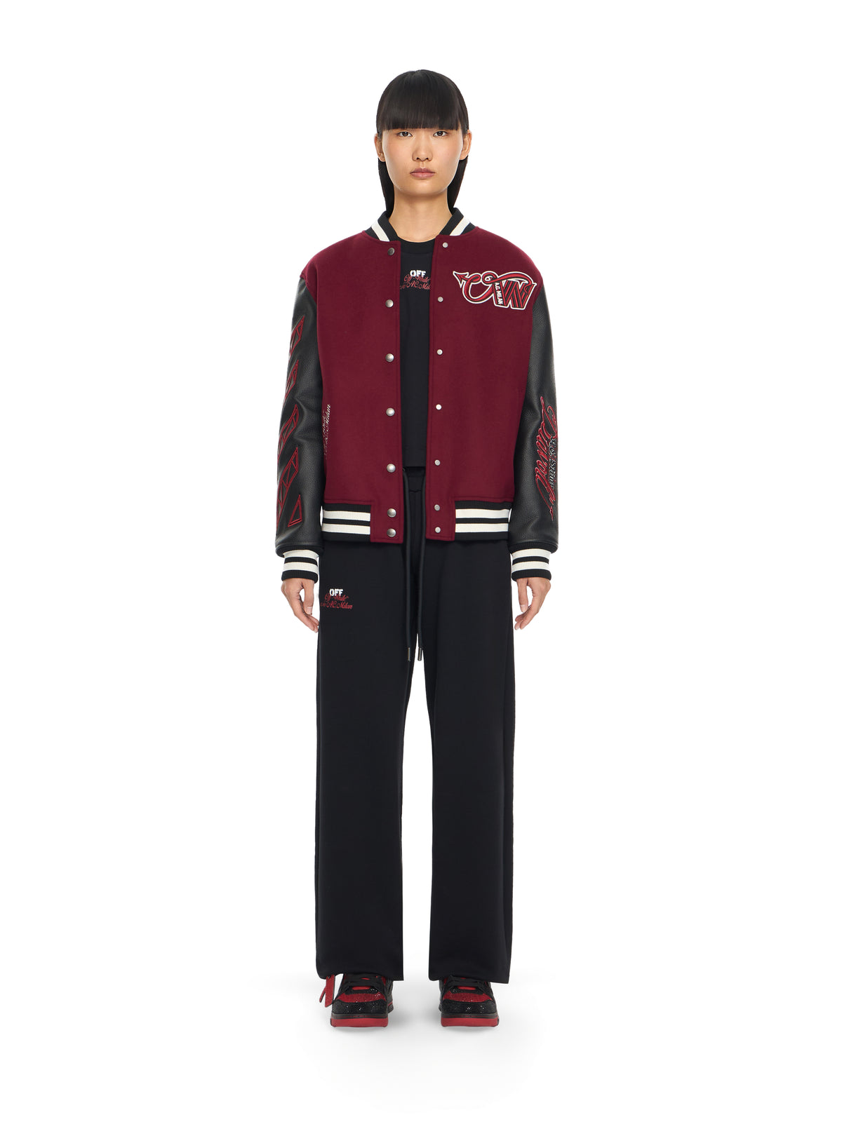 Off-White™ c/o AC Milan Varsity Jacket