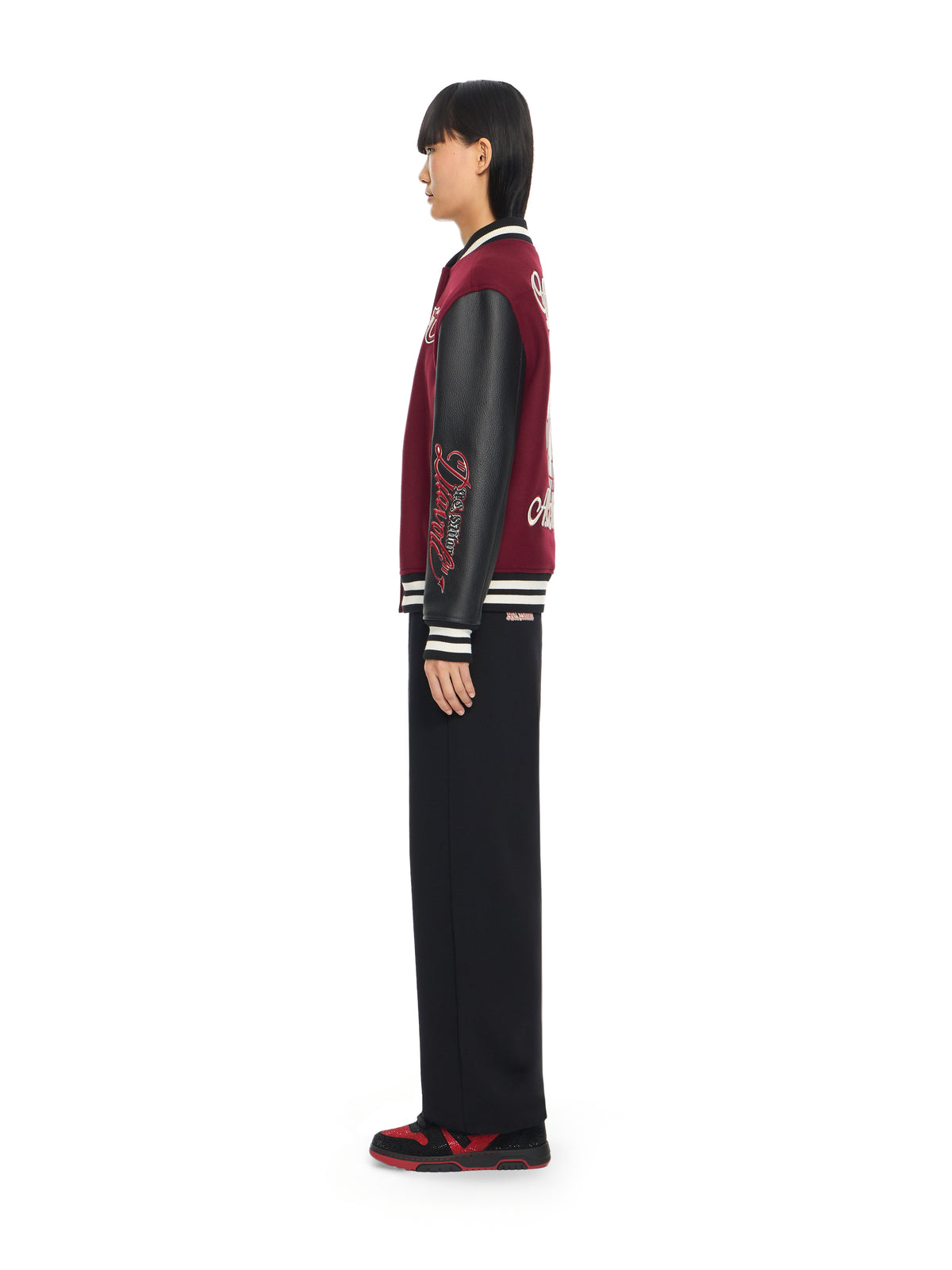 OFF WHITE Off-White™ c/o AC Milan Varsity Jacket Black-No Color 29G00568T