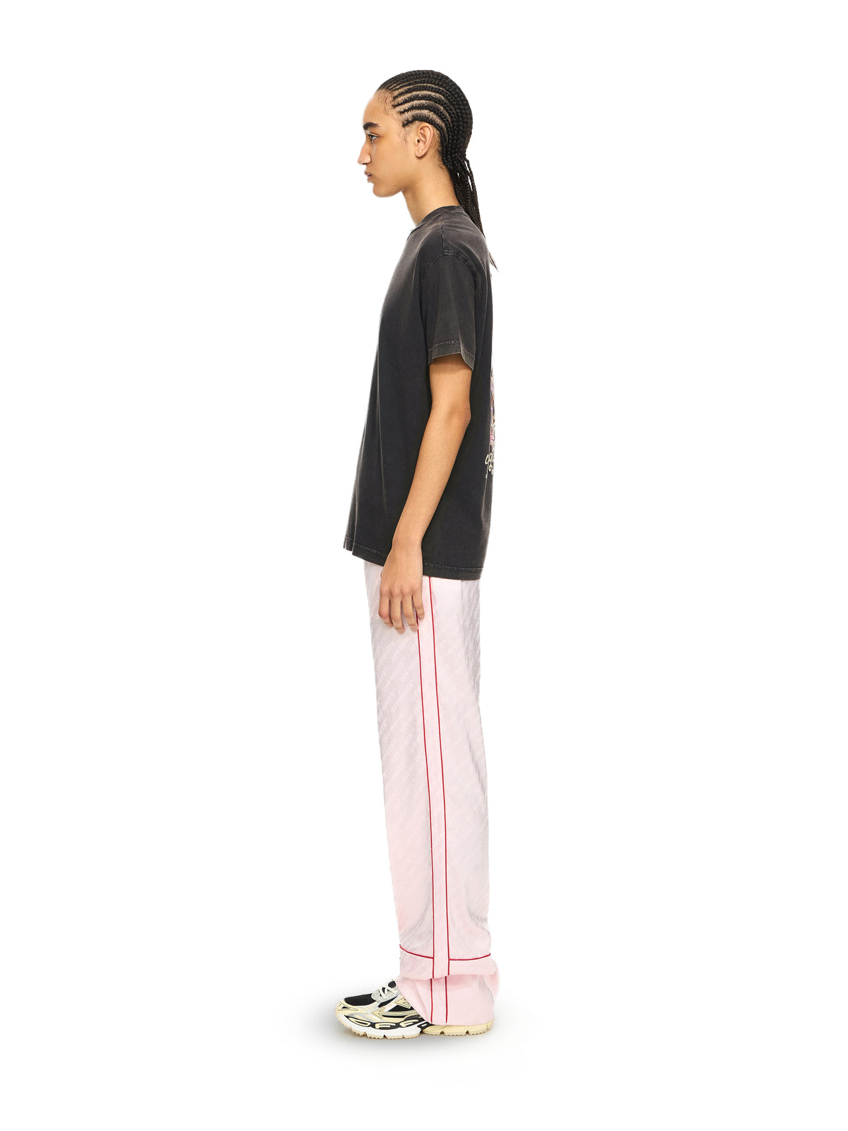 OFF WHITE Royal Jewels T-shirt Marble Black-Lemon Icing 2AA089S26JER008