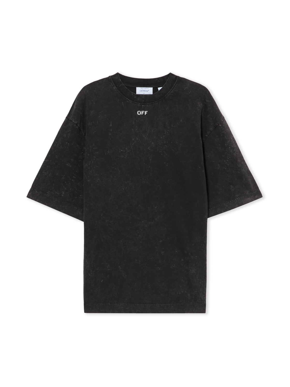 OFF WHITE Arrow Confetti Skate T-shirt Marble Black-White 2AA134S26JER001