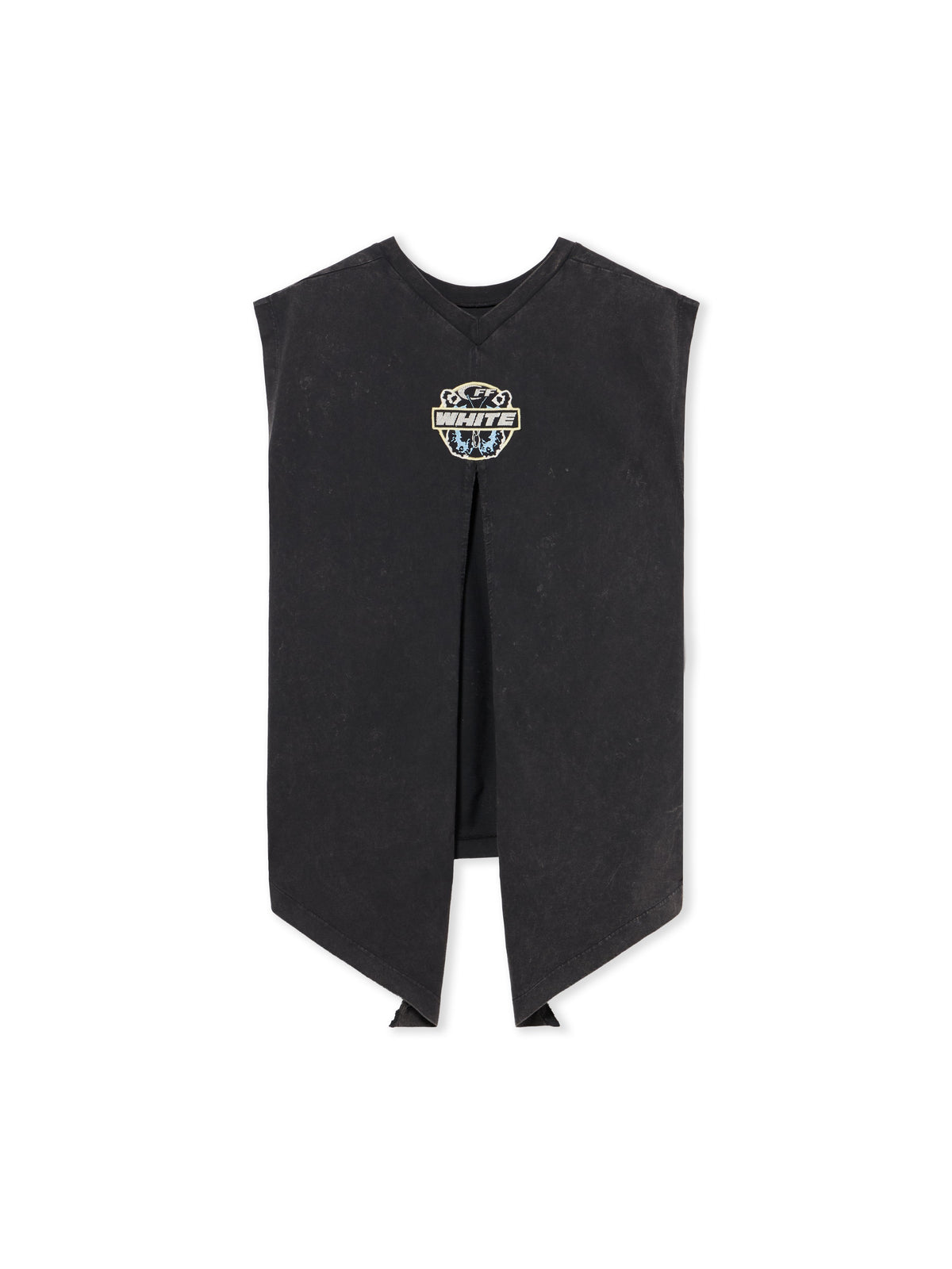 Butterfly Patch Open Back Tank Top