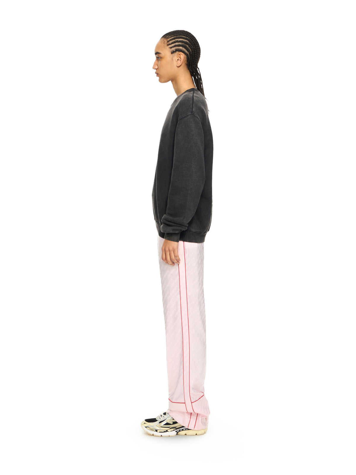 OFF WHITE Royal Jewels Sweatshirt Marble Black-Lemon Icing 2BA055S26FLE005