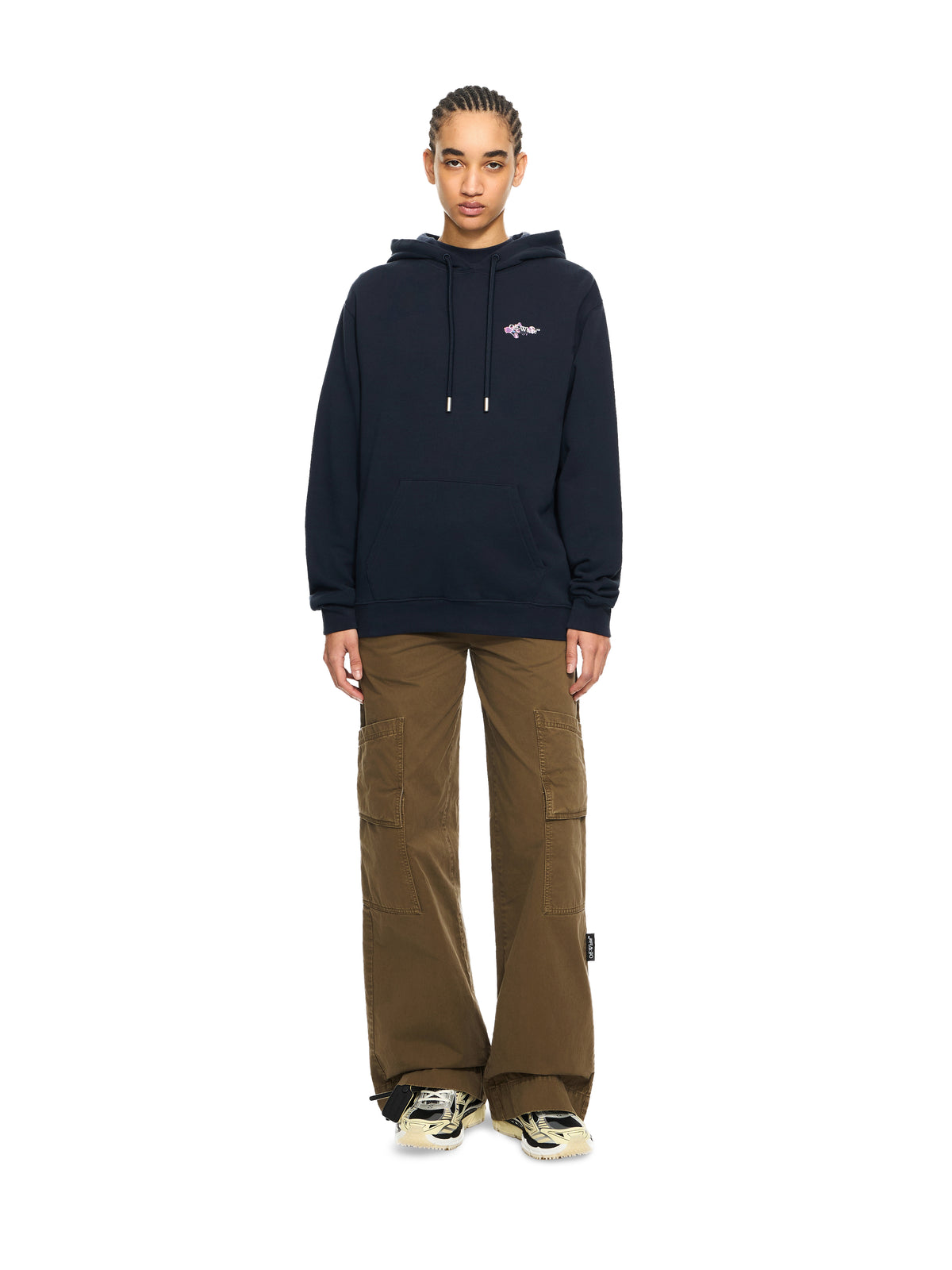Dripped Watercolor Arrow Hoodie