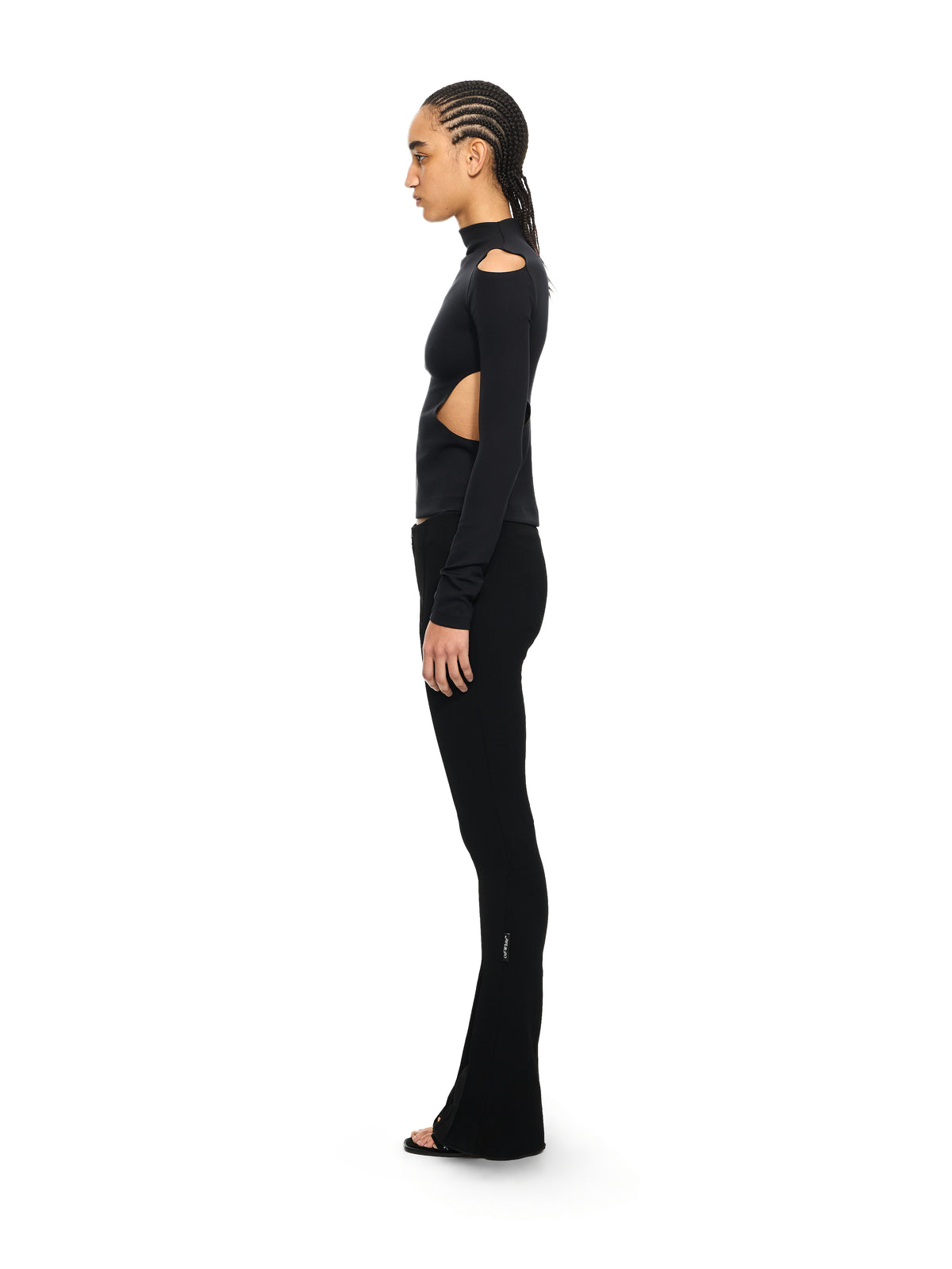 OFF WHITE Heavy Jersey Slim Pants Black-No Color 2CA19AS26JER001