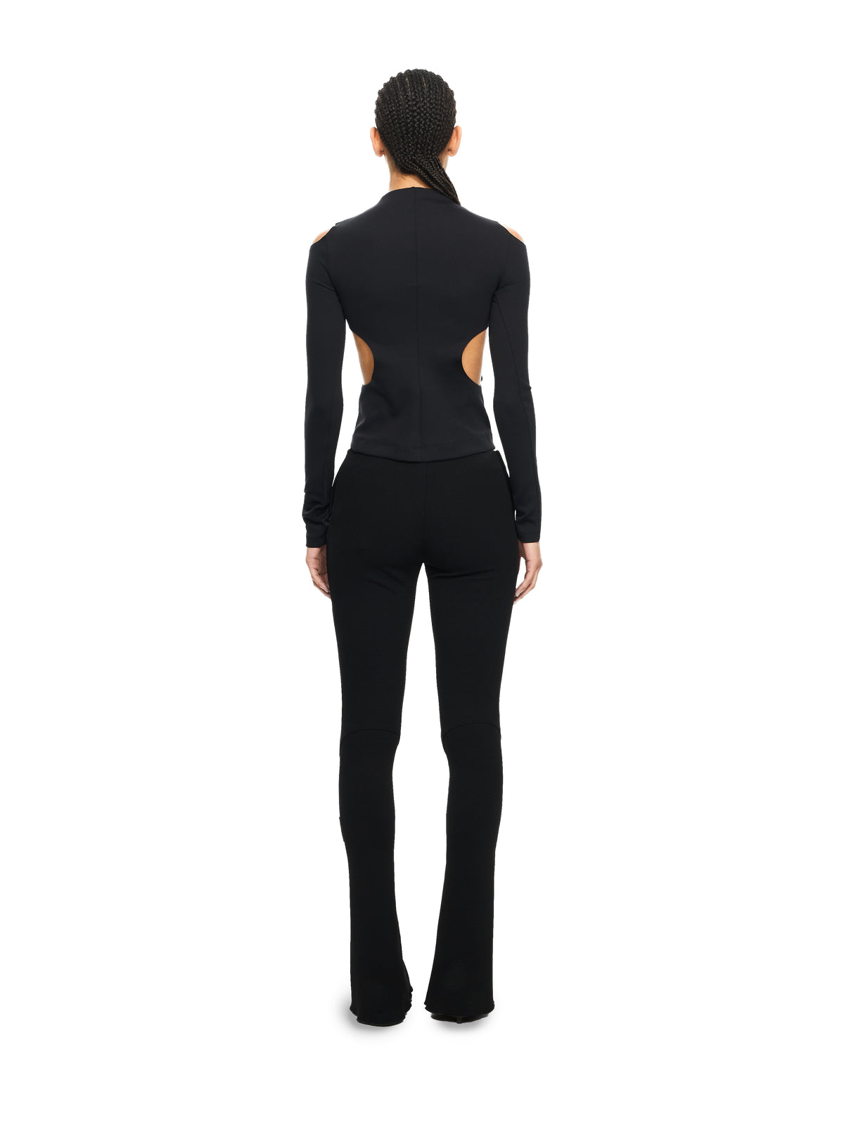 OFF WHITE Heavy Jersey Slim Pants Black-No Color 2CA19AS26JER001