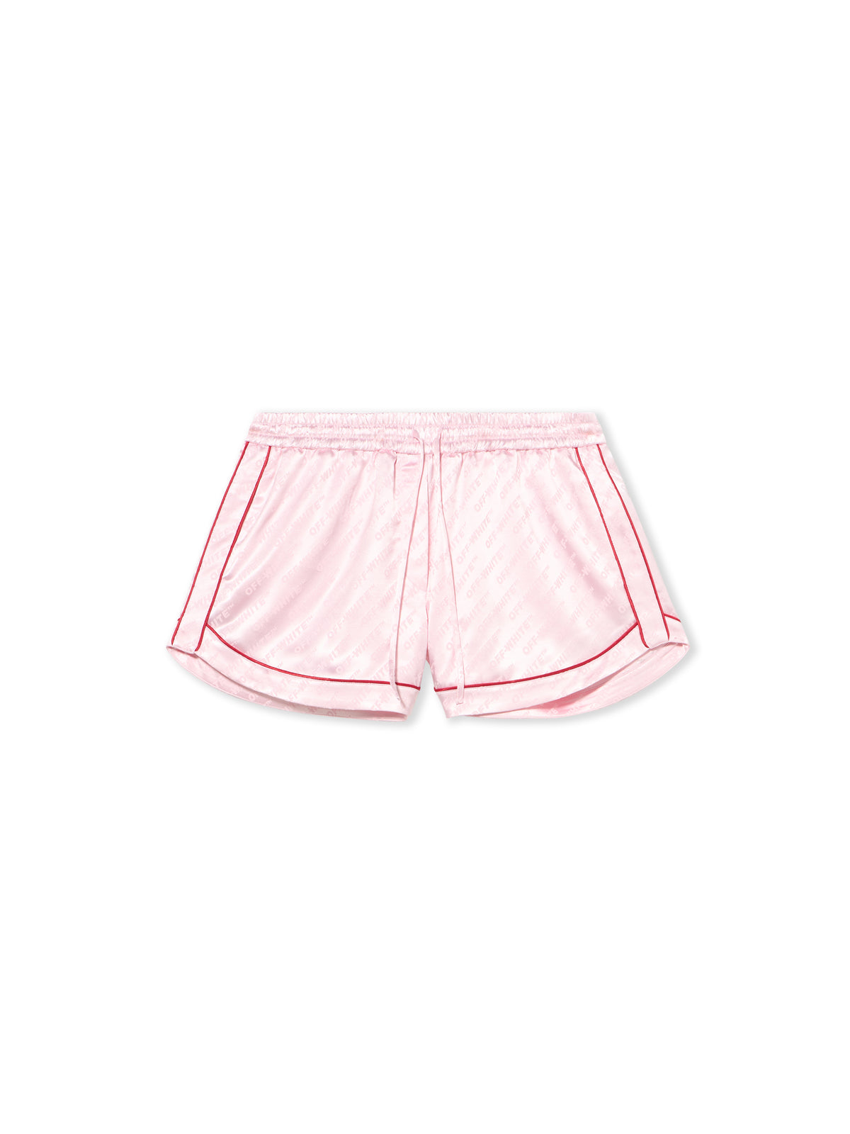 Jacquard Satin Pajama Shorts