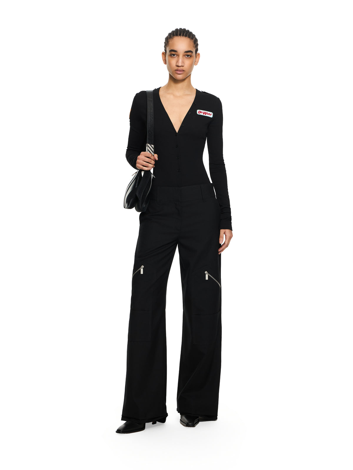 Women's Gabardine Cargo Pants
