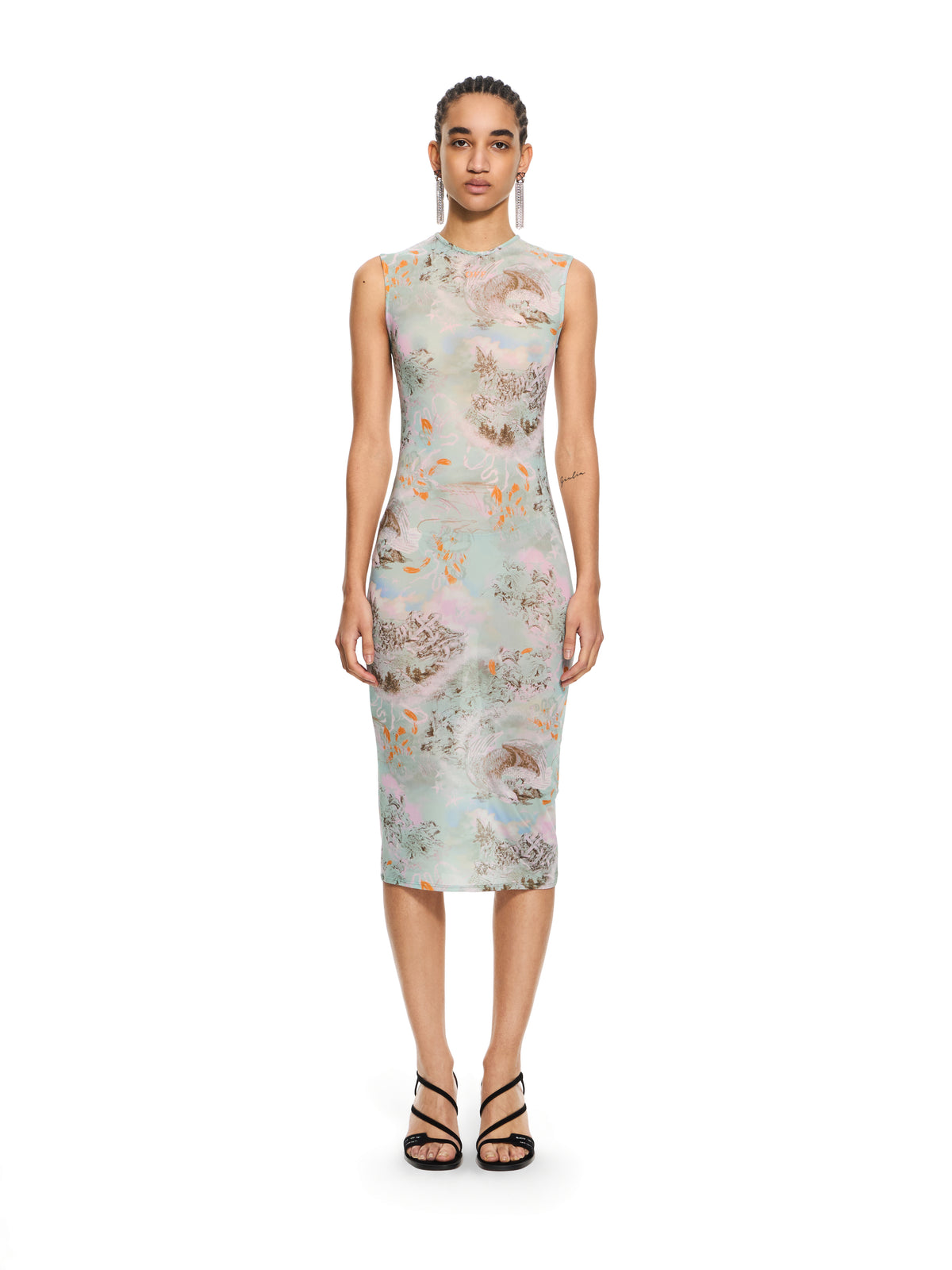 Light Jersey Storytelling Sleeveless Dress