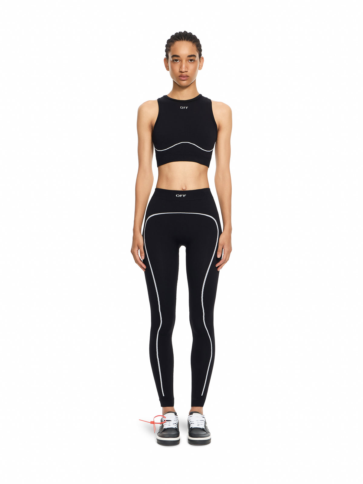 Off Stamp Seamless Crop Top