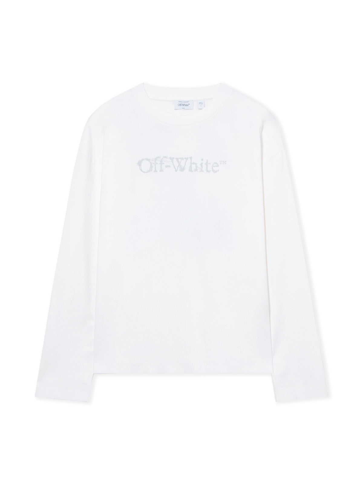 OFF WHITE City Nature Long Sleeve T-Shirt Ivory Heather 2FB00725T
