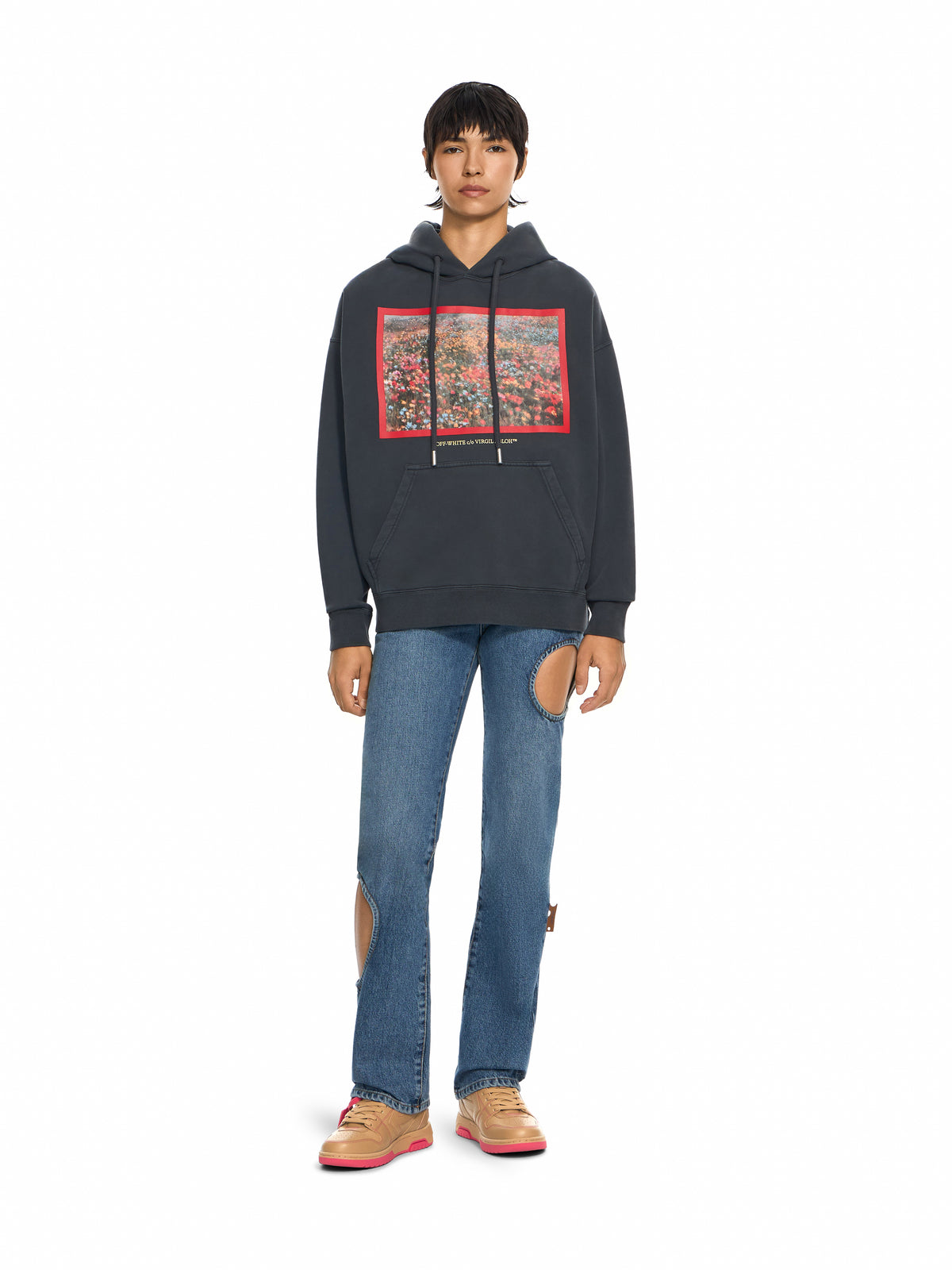 Flowers Field Skate Hoodie