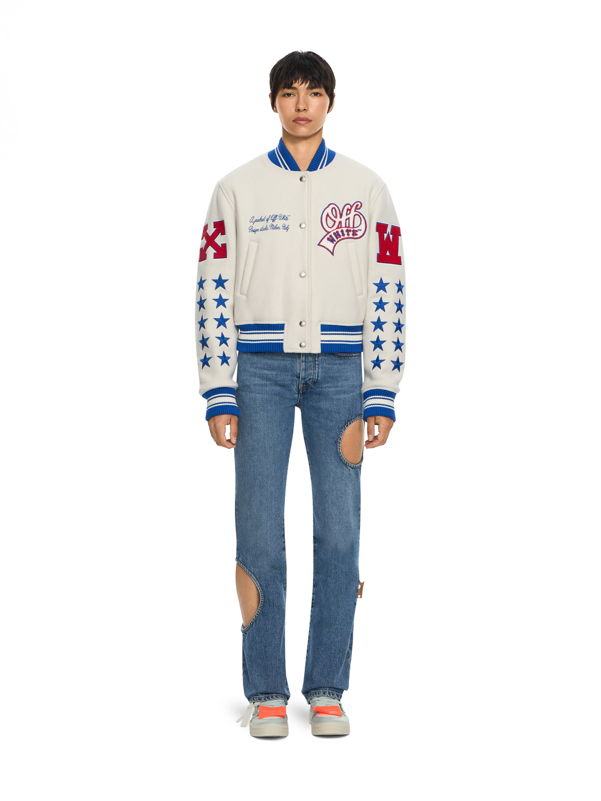 Wool College Varsity Jacket