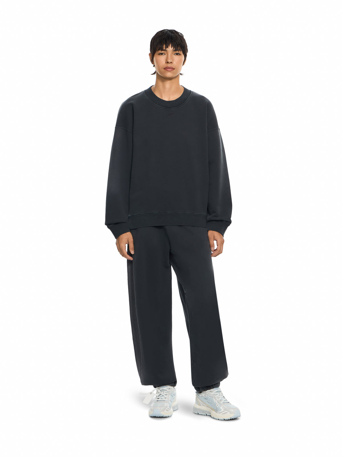 OFF WHITE Laundry Off Stamp Balloon Sweatpants Discharged Dark Slate Dark Slate 2FH00463B