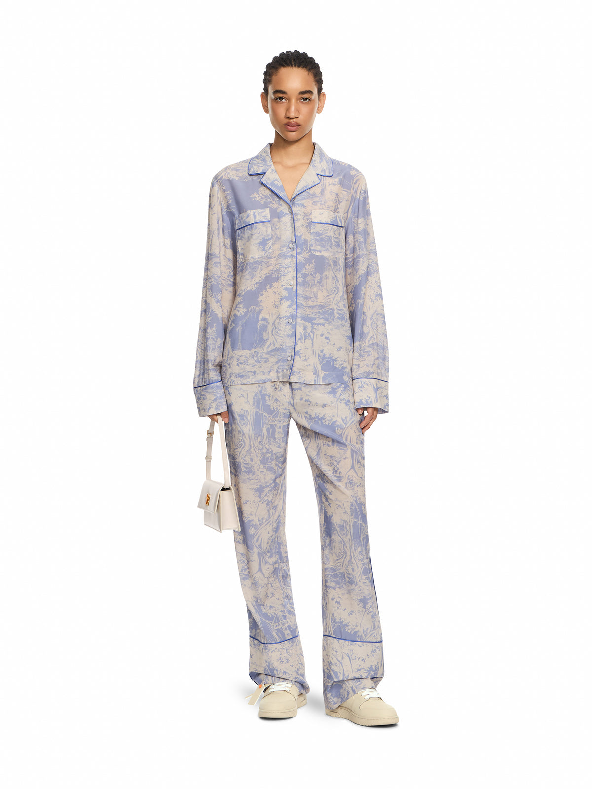 OFF WHITE City Nature Pajama Pants Ivory Heather 2FH00558B