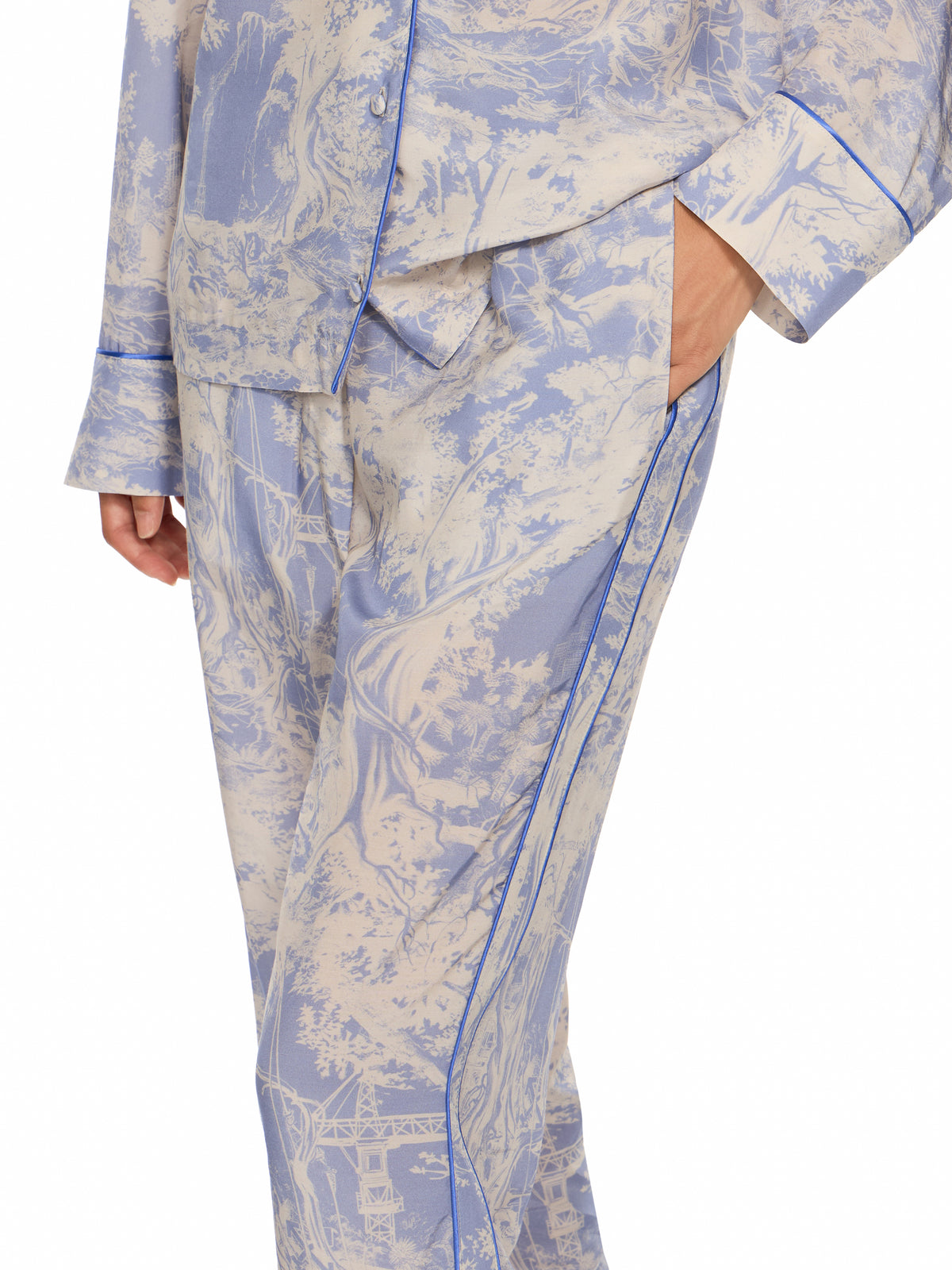 OFF WHITE City Nature Pajama Pants Ivory Heather 2FH00558B