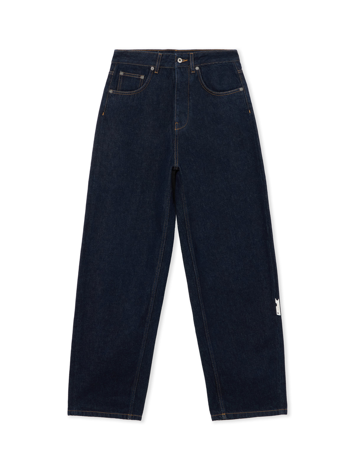 OFF WHITE Balloon Denim Pants Raw Indigo Raw Indigo 2FM00580B