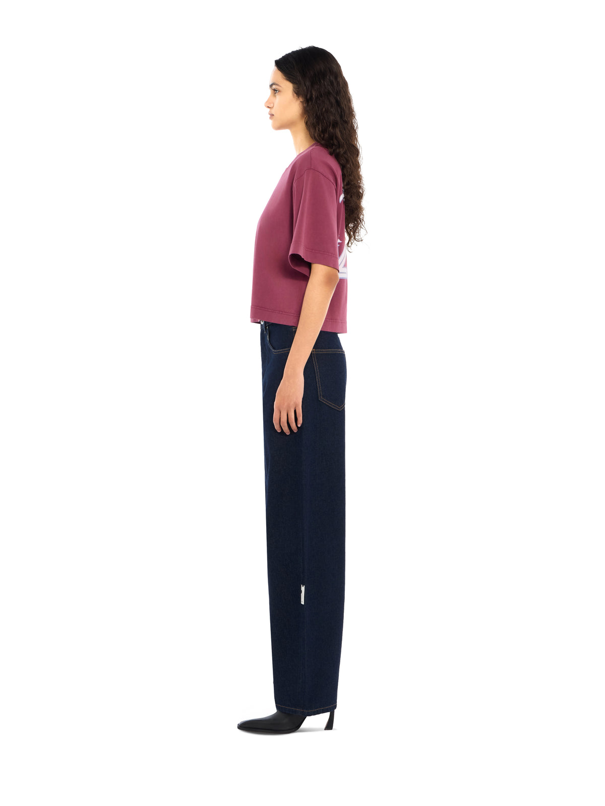 OFF WHITE Balloon Denim Pants Raw Indigo Raw Indigo 2FM00580B