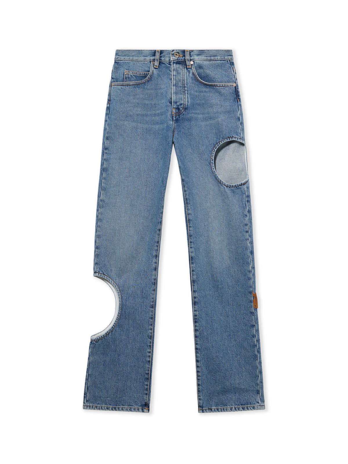 OFF WHITE Meteor Denim Pants Light Medium Blue Light Medium Blue 2FM00597B