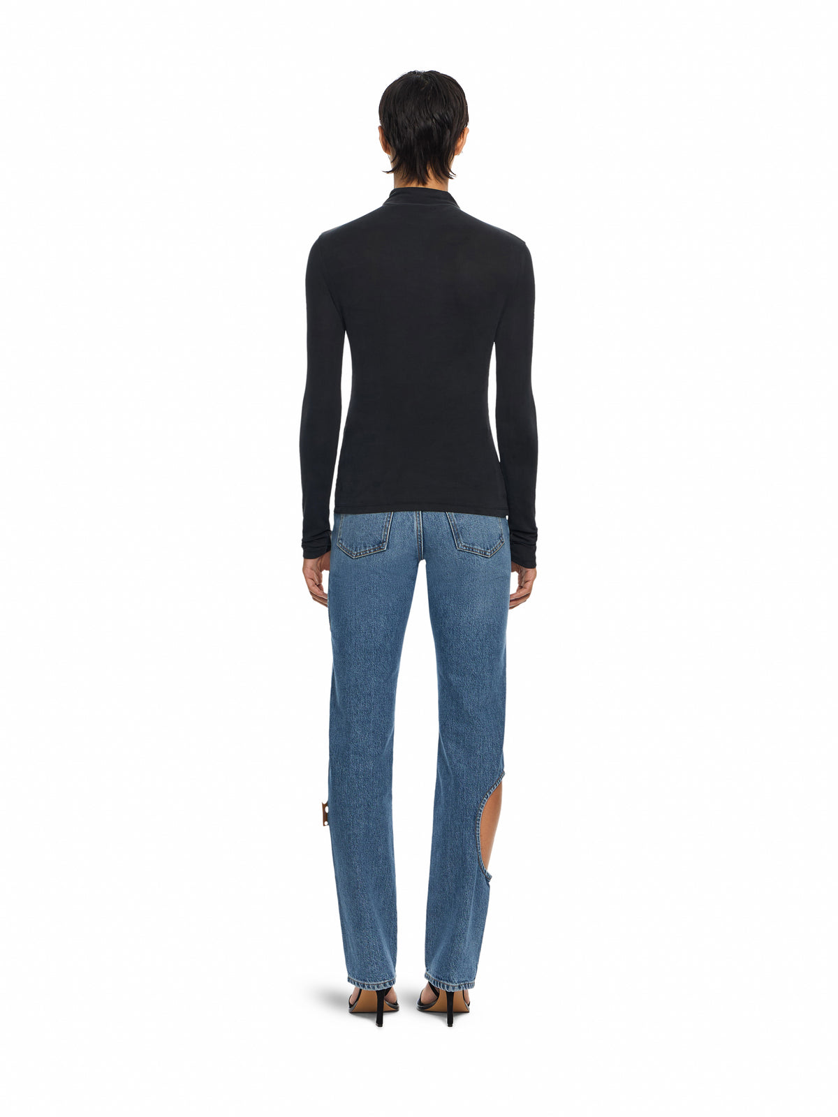 OFF WHITE Meteor Denim Pants Light Medium Blue Light Medium Blue 2FM00597B