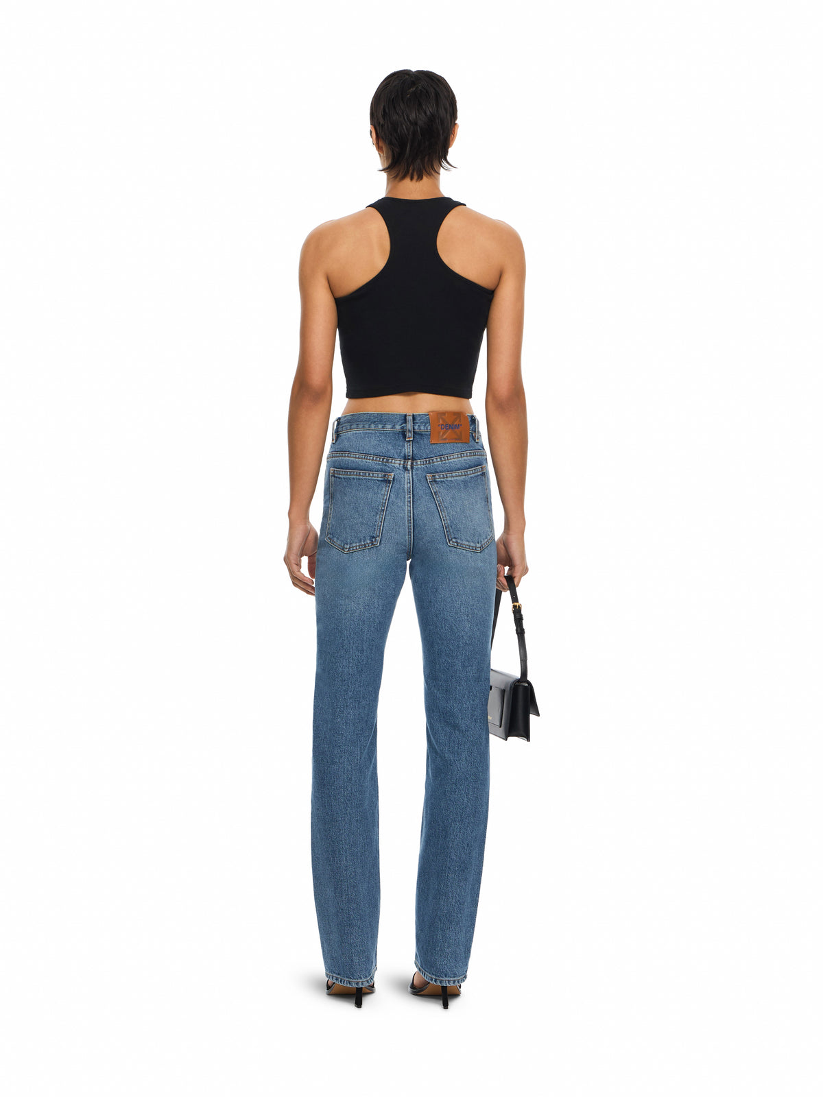 OFF WHITE Venus Denim Pants Light Medium Blue Light Medium Blue 2FM01820B