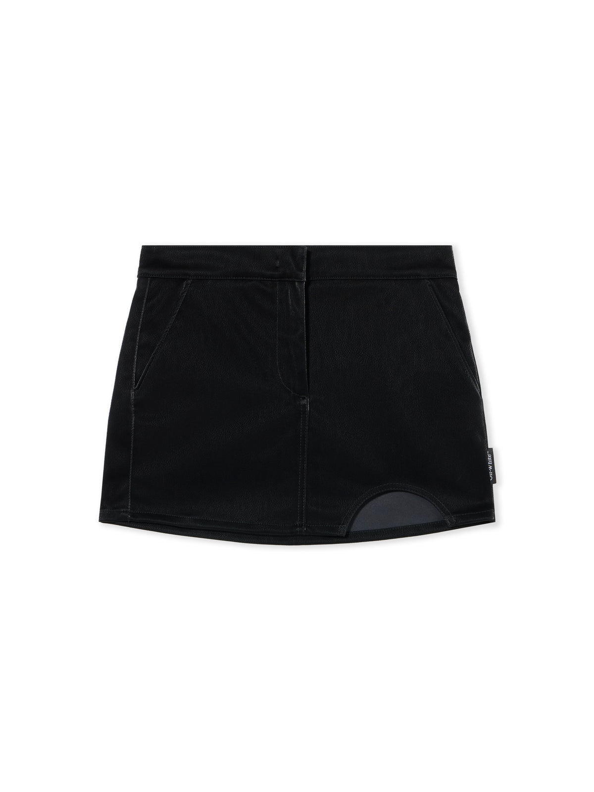 Velvet-Coated Meteor Mini Skirt