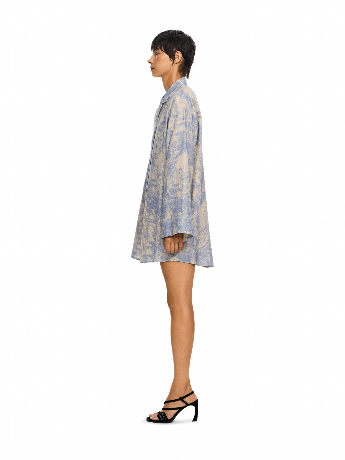 OFF WHITE City Nature Linen Roxy Dress Ivory Heather 2FU00547T