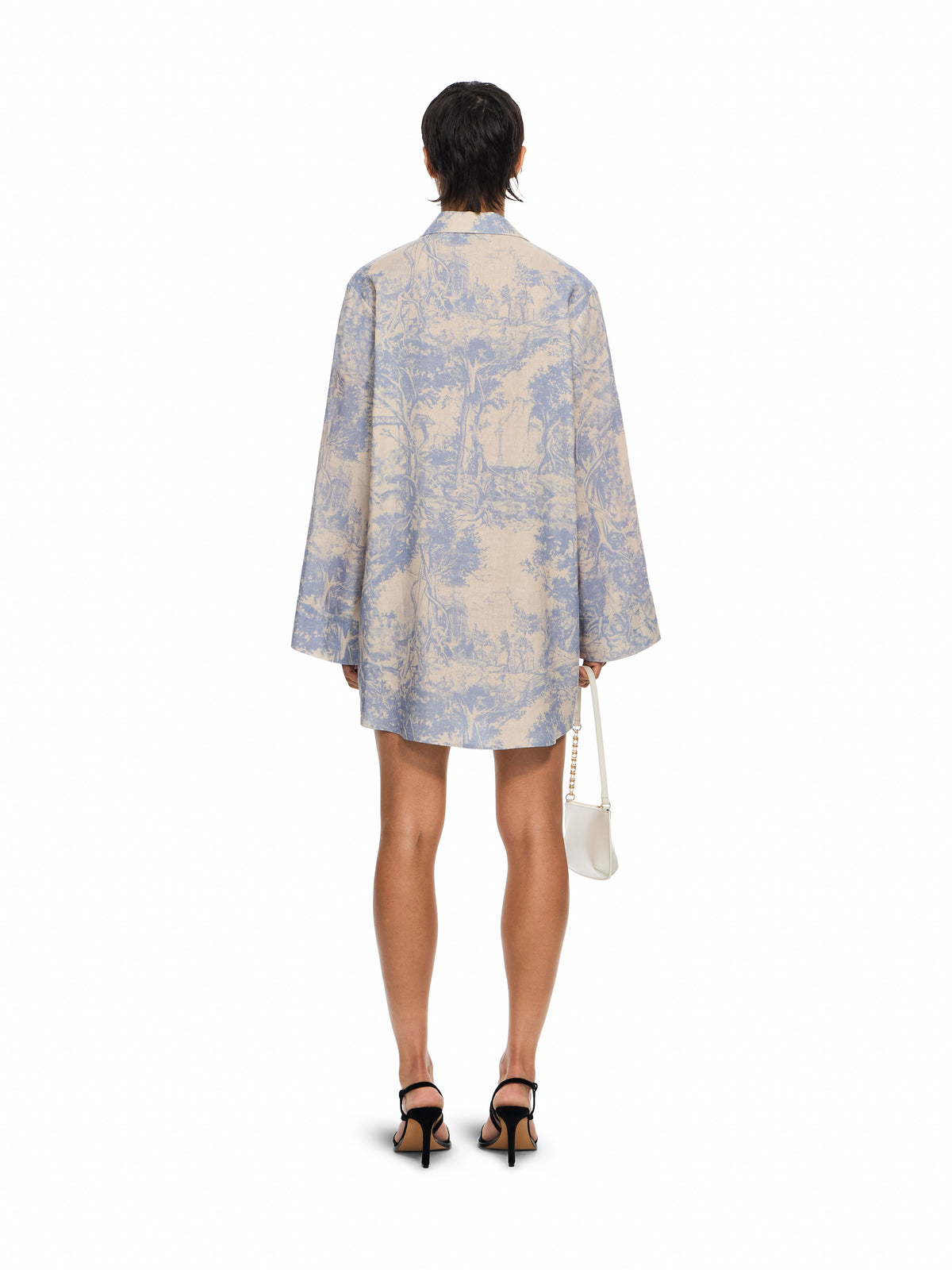 OFF WHITE City Nature Linen Roxy Dress Ivory Heather 2FU00547T