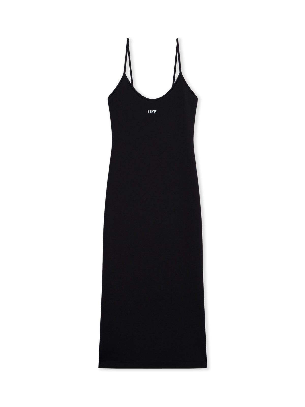 Off Stamp Sleek Midi Dress