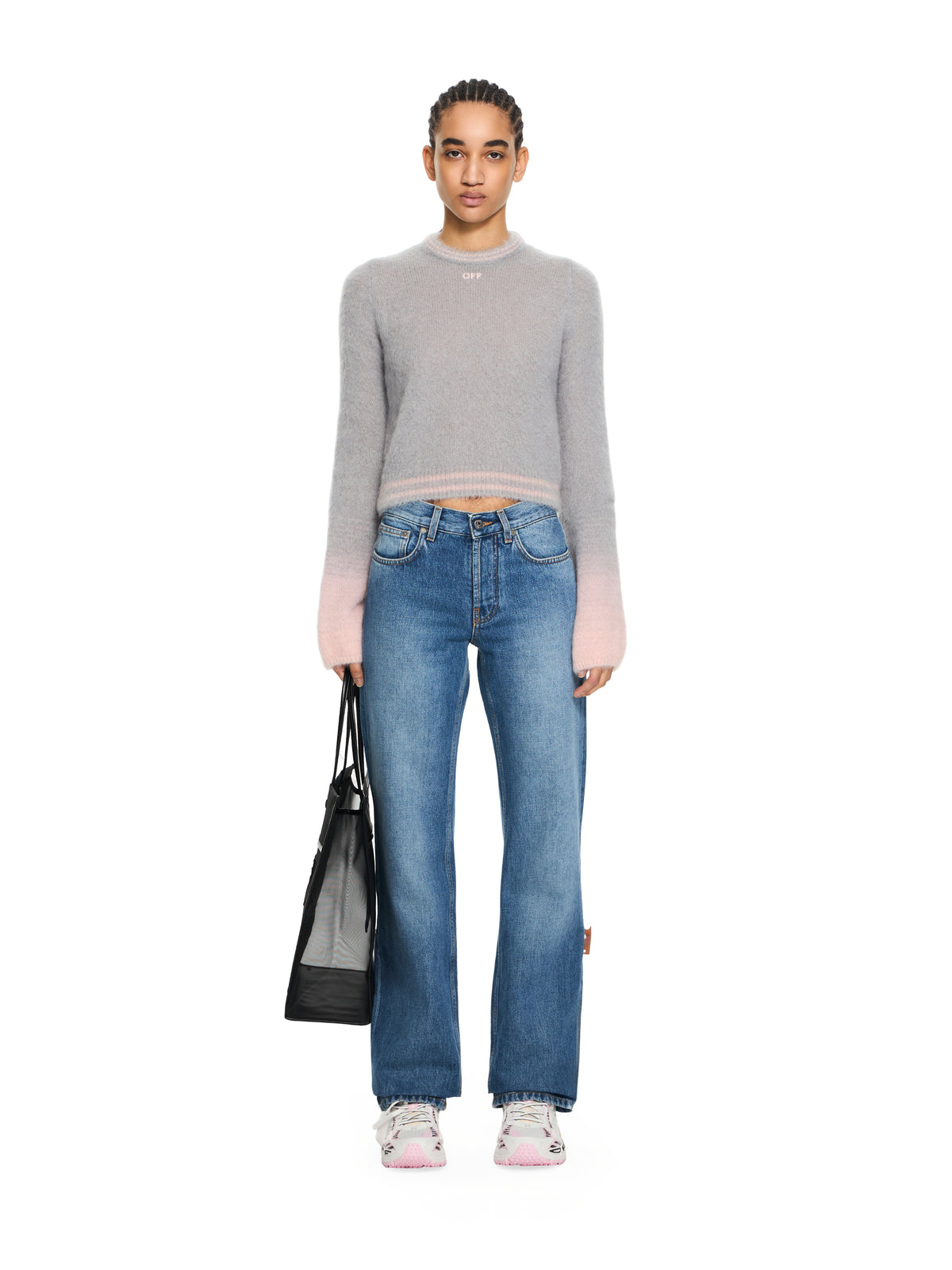 Arrow Mohair Degrade Crewneck