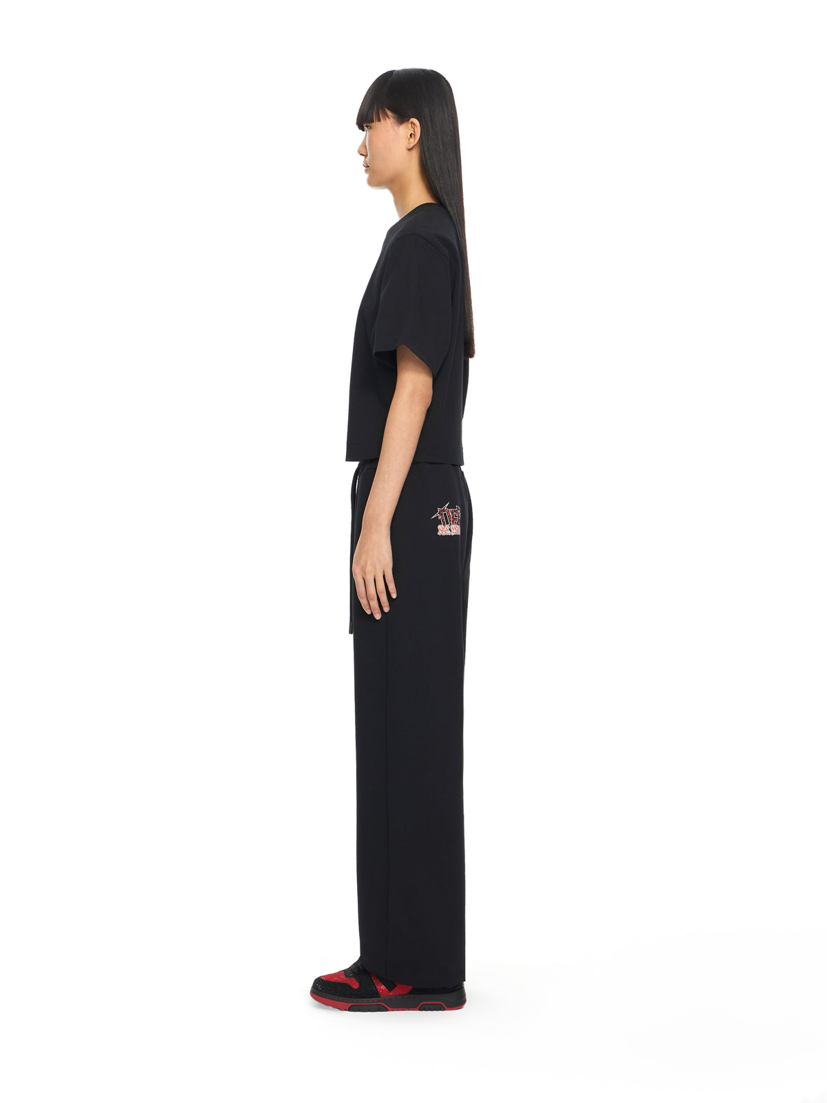 OFF WHITE Off-White™ c/o AC Milan Cuffed Sweatpants Black-No Color 2LH00573B