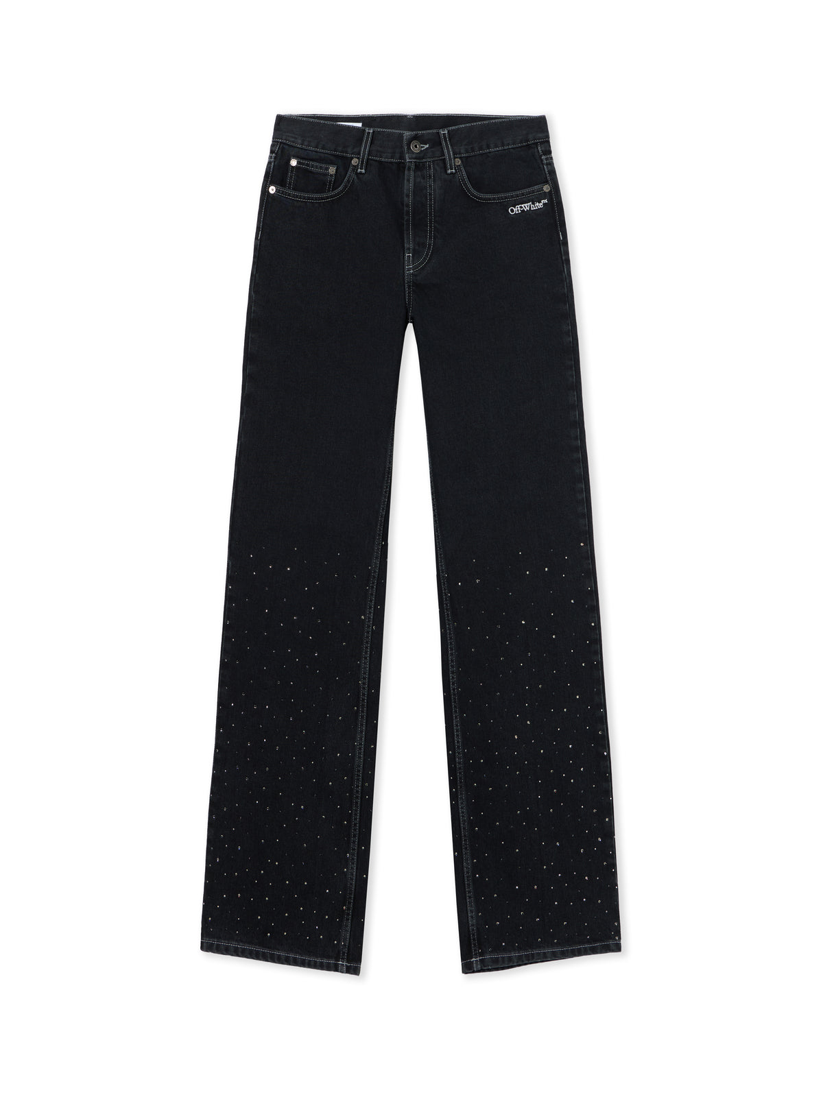 OW X Swarovski Denim Susy Pants