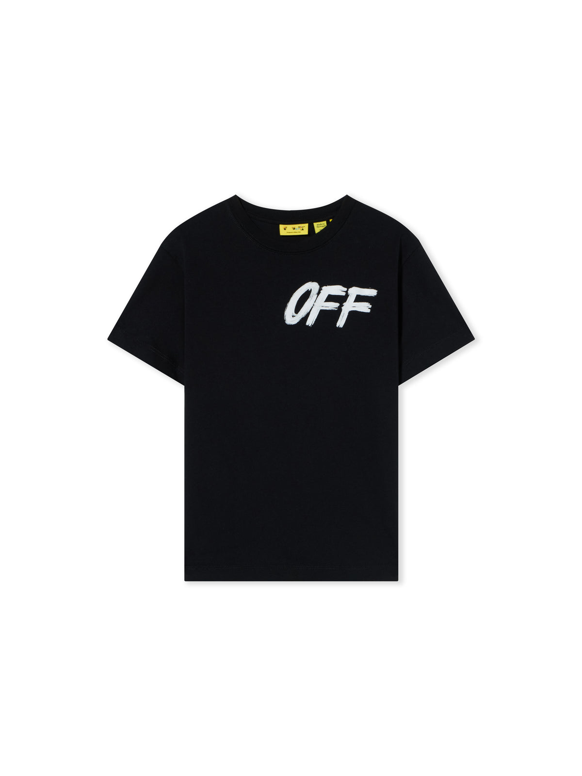 OFF WHITE Shared Logo Short Sleeve T-Shirt BLACK 44BAA002F26J002
