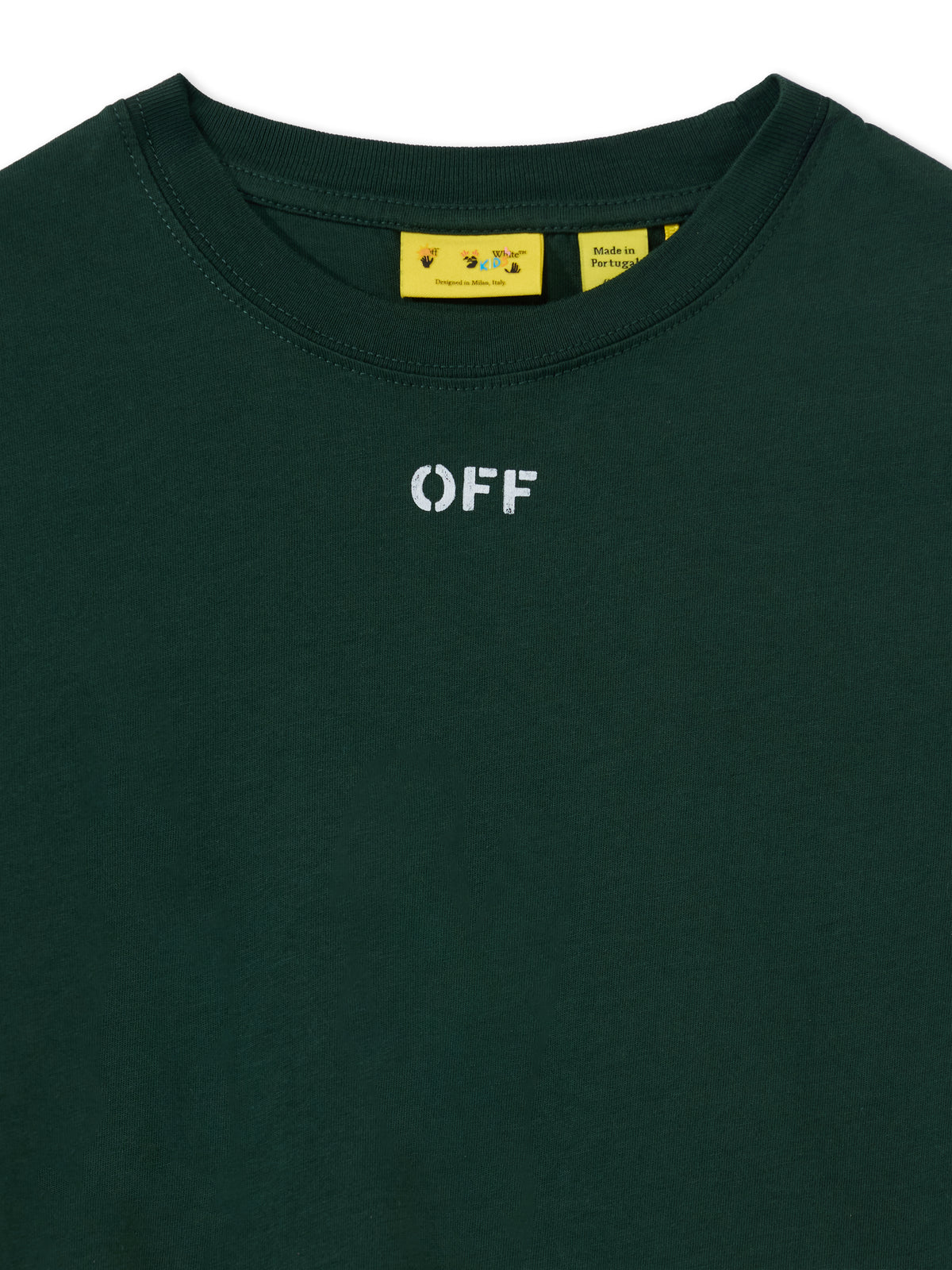 OFF WHITE Arrow Acrylic T-Shirt PINE GROVE 44BAA002F26J00G