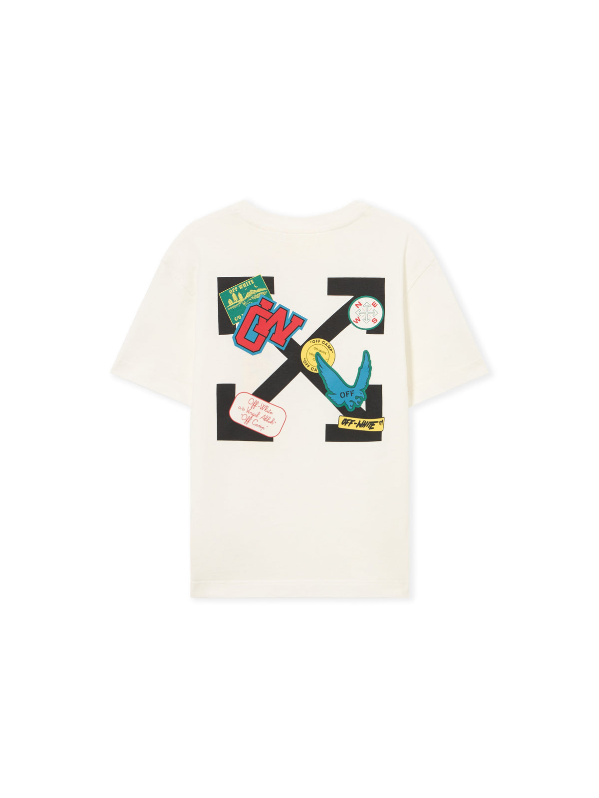 OFF WHITE Arrow Patch T-shirt WHITE 44BAA002S26J00C