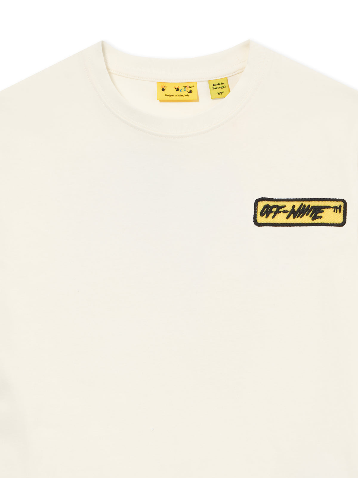 OFF WHITE Arrow Patch T-shirt WHITE 44BAA002S26J00C