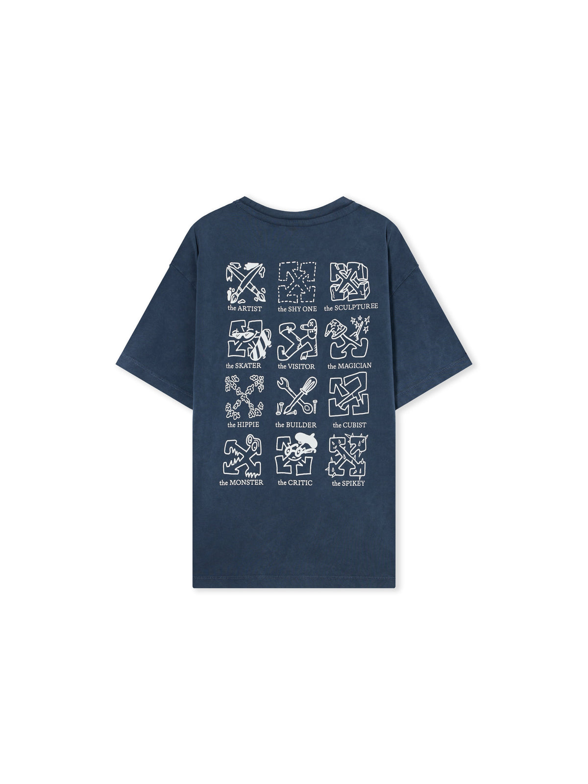 Multilogo Oversized T-Shirt