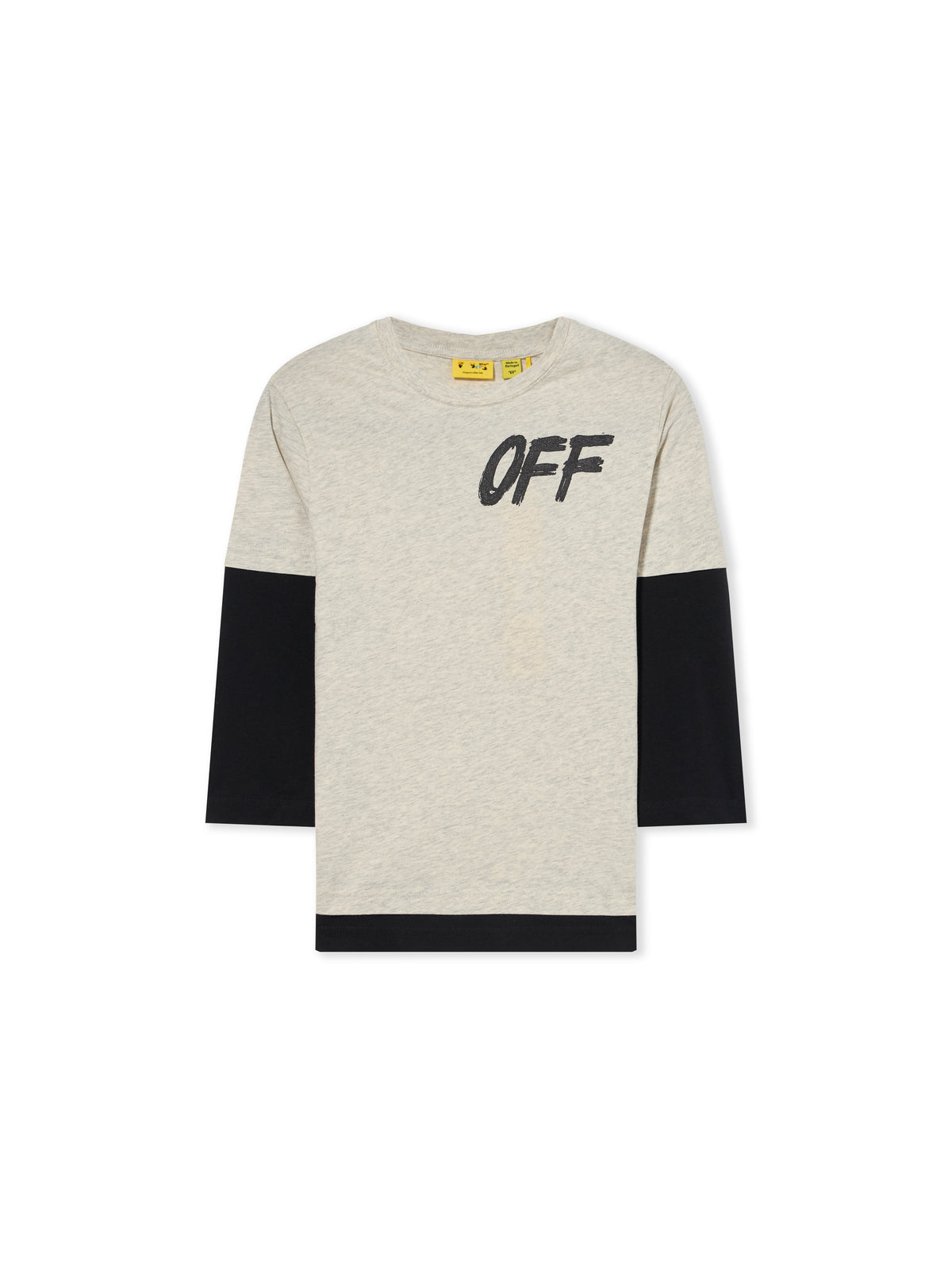 Shared Logo Double Layer Long Sleeve T-Shirt