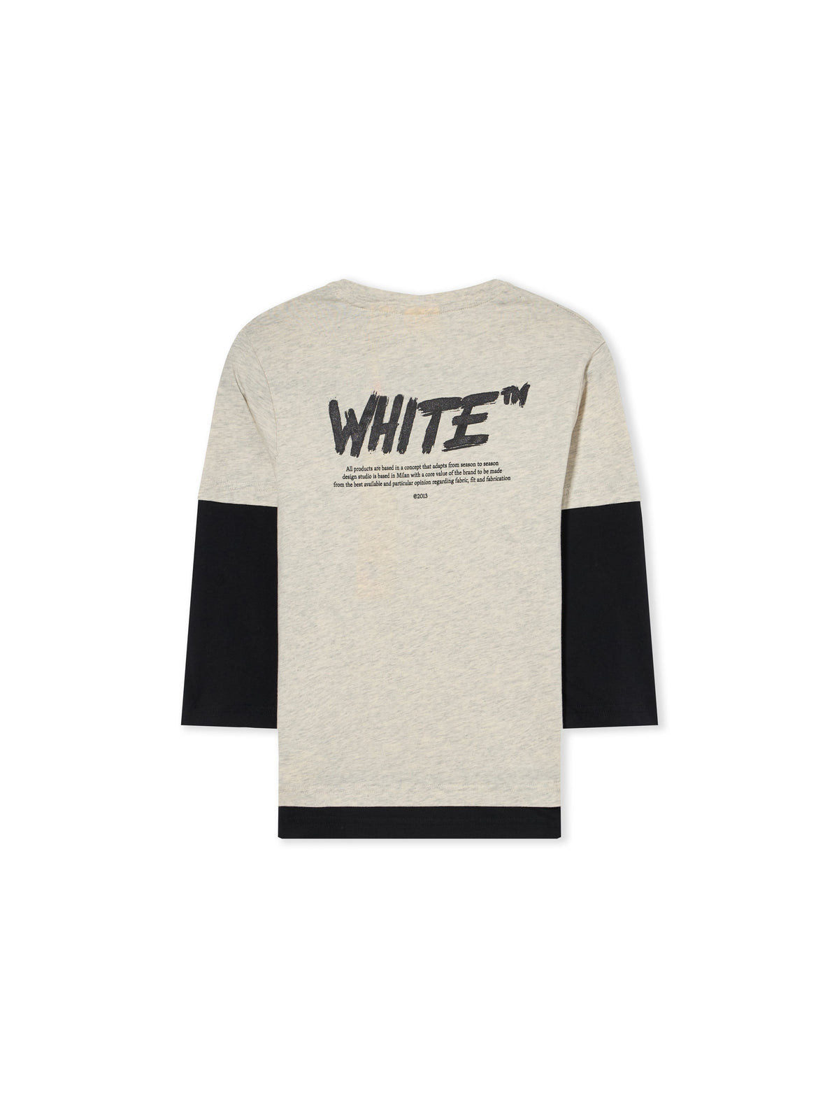Shared Logo Double Layer Long Sleeve T-Shirt