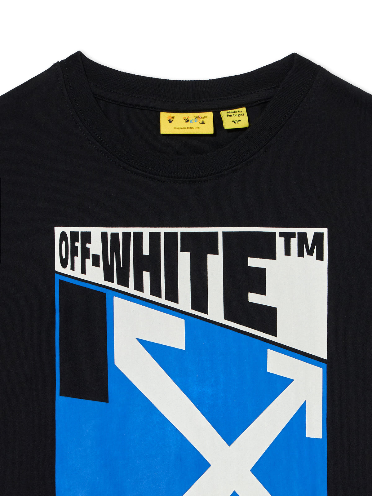 OFF WHITE Arrow Constructive Long Sleeve T-Shirt BLACK 44BAB005F26J002