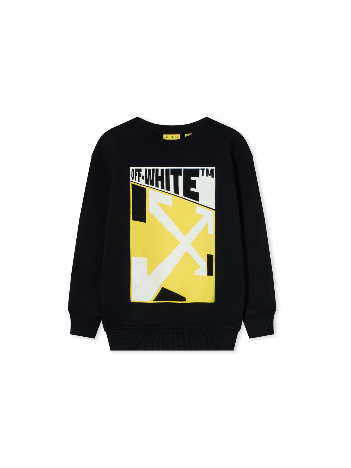 OFF WHITE Arrow Constructive Crewneck Sweatshirt BLACK 44BBA001F26F002