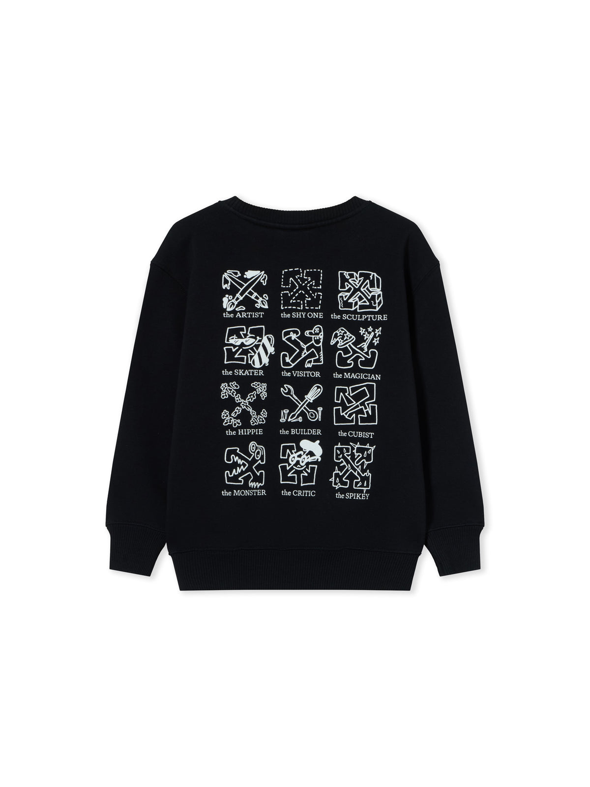 Multilogo Crewneck Sweatshirt