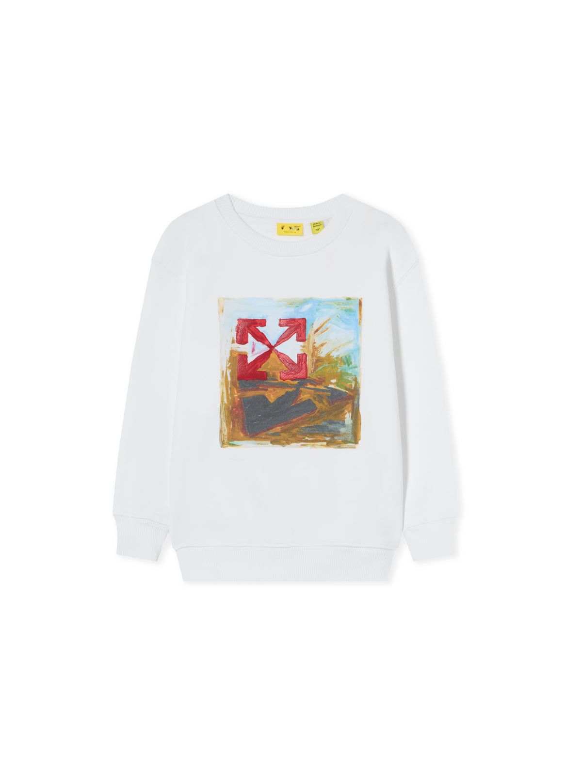 Arrow Painting Crewneck Sweatshirt
