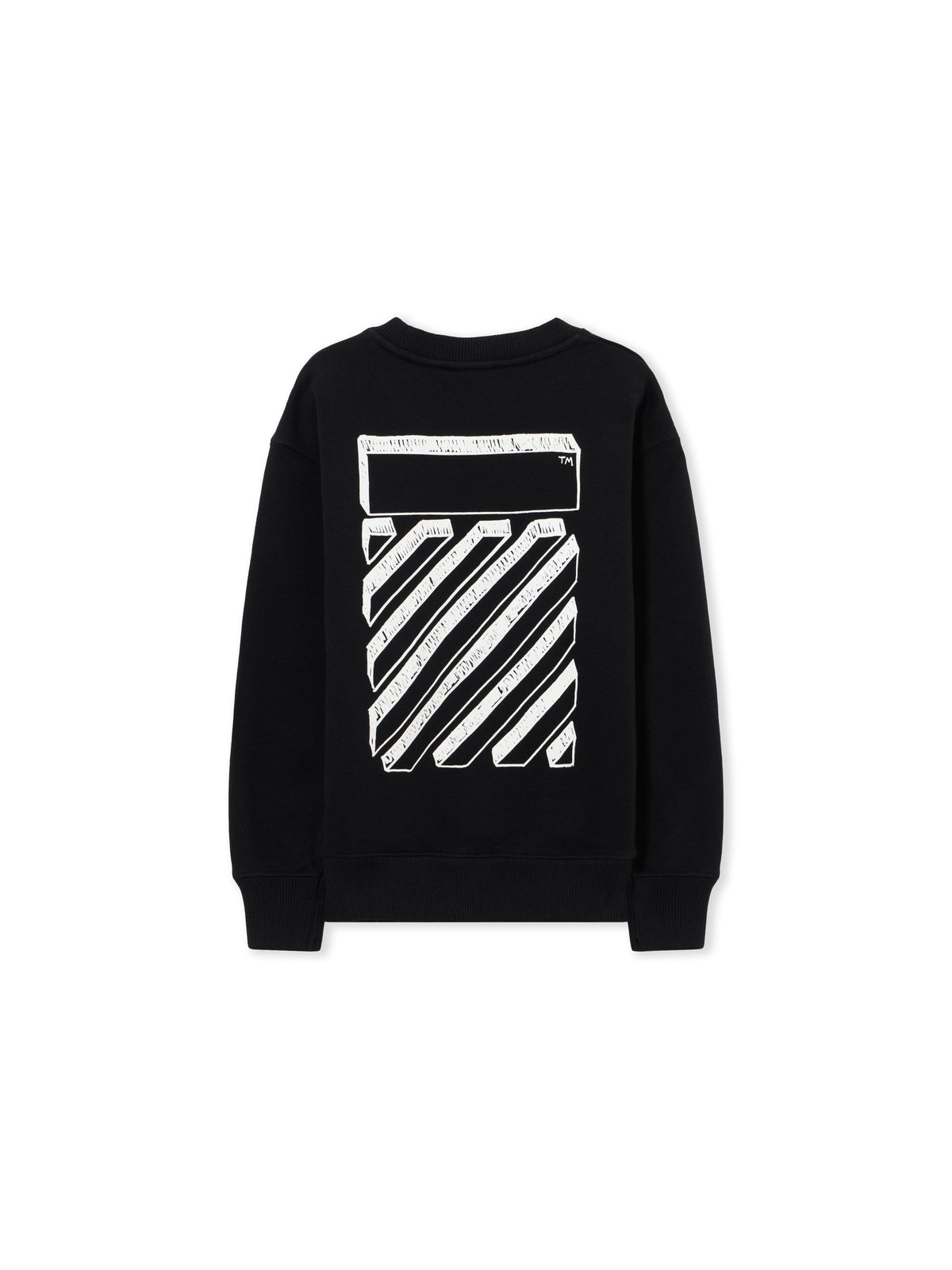 Scribble Diagonal Crewneck