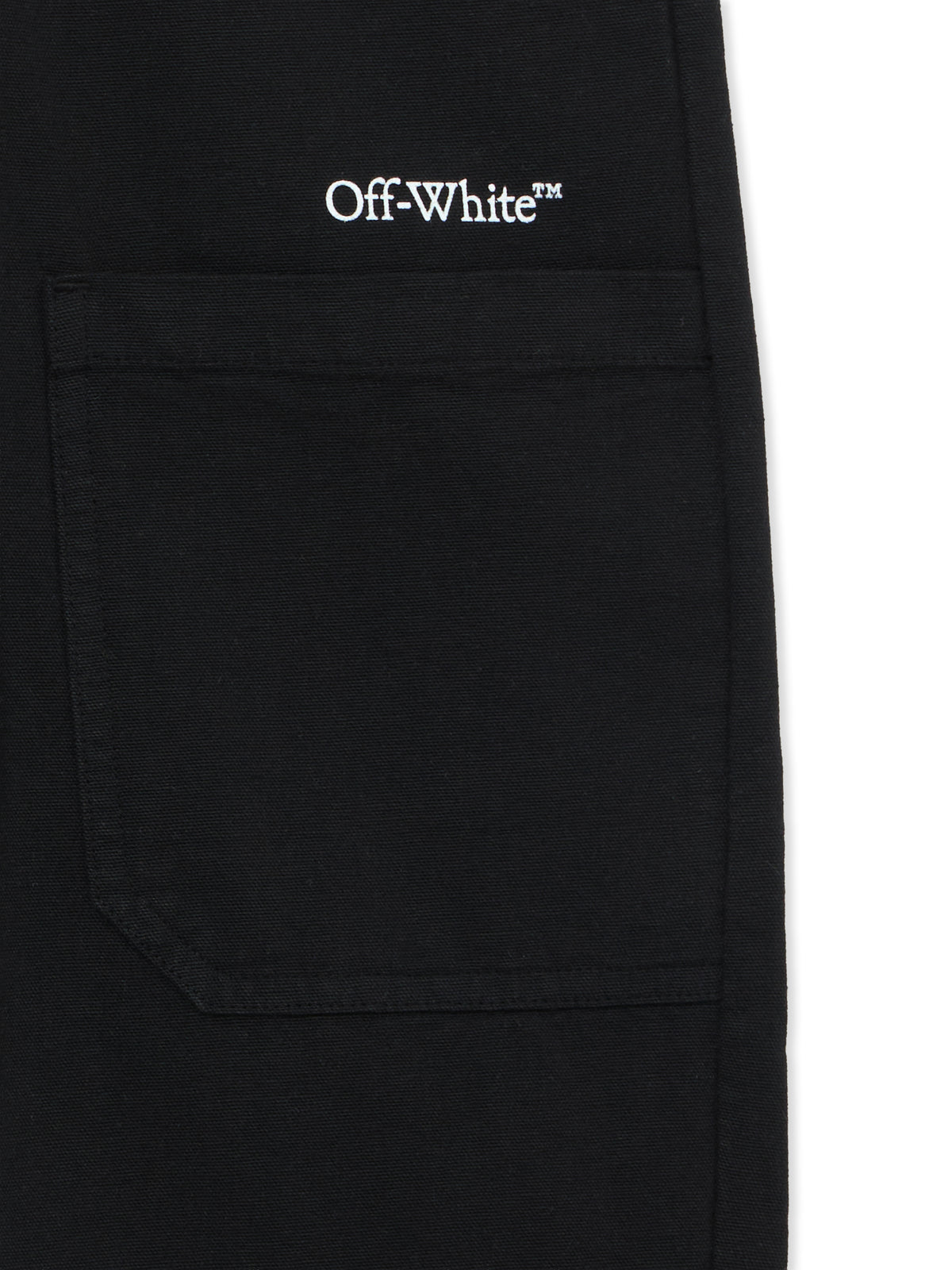 OFF WHITE Bookish Pants BLACK 44BCA007S26F001