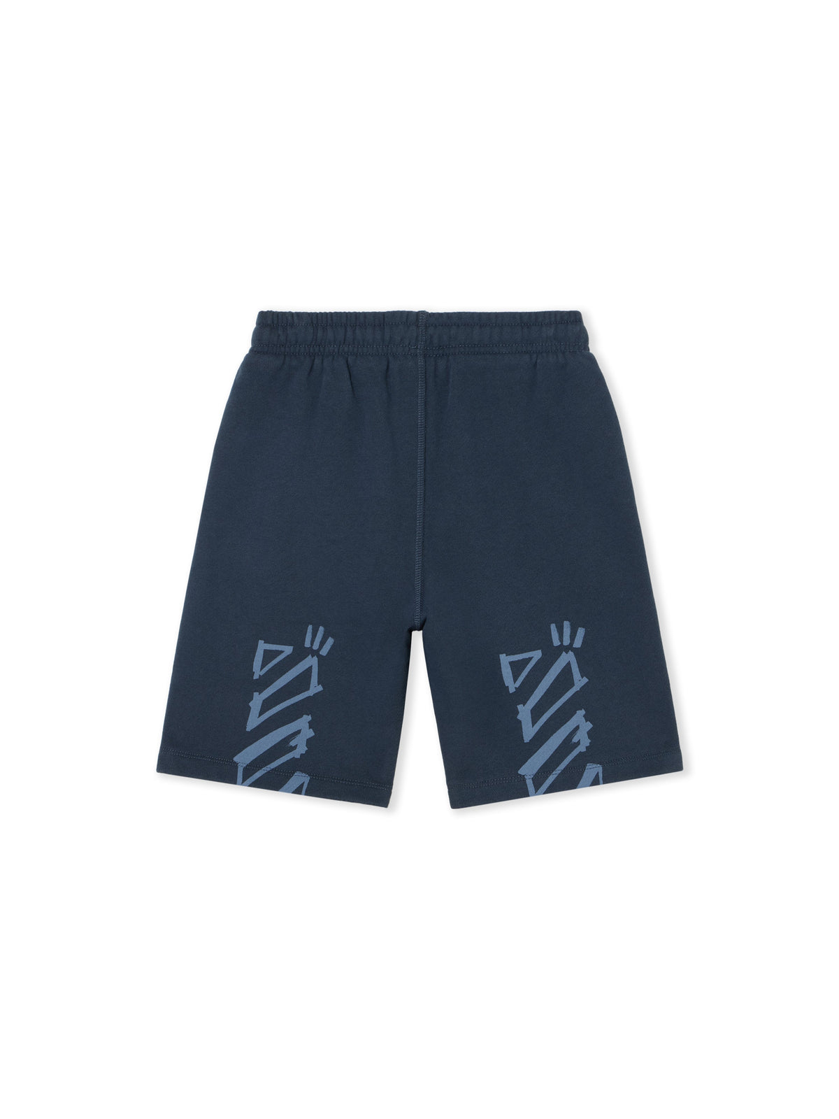 OFF WHITE Diagonal Marker Sweatshort BLUE NIGHTS 44BCI001F26F003
