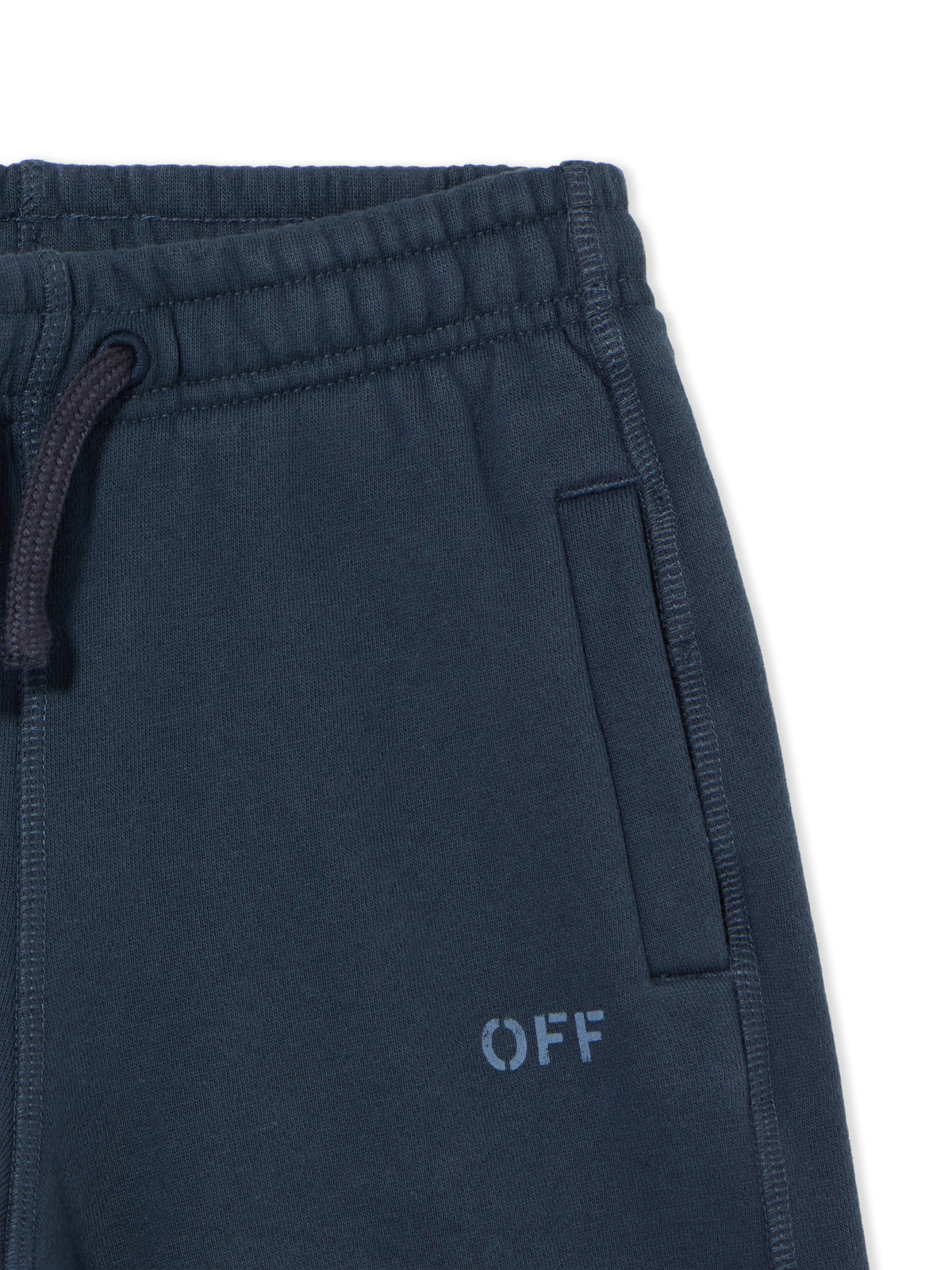OFF WHITE Diagonal Marker Sweatshort BLUE NIGHTS 44BCI001F26F003